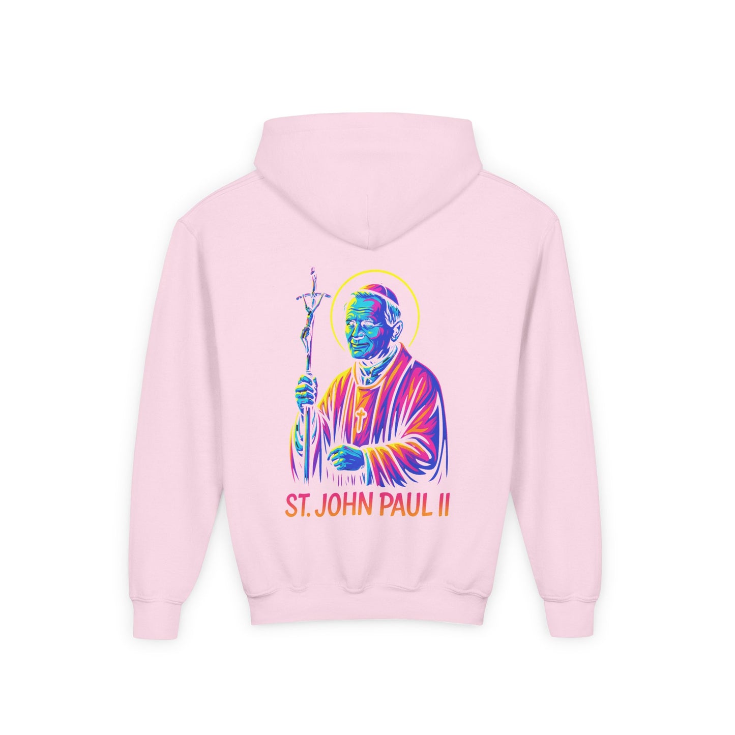 St. John Paul II Youth Hoodie | Catholic Streetwear for Kids