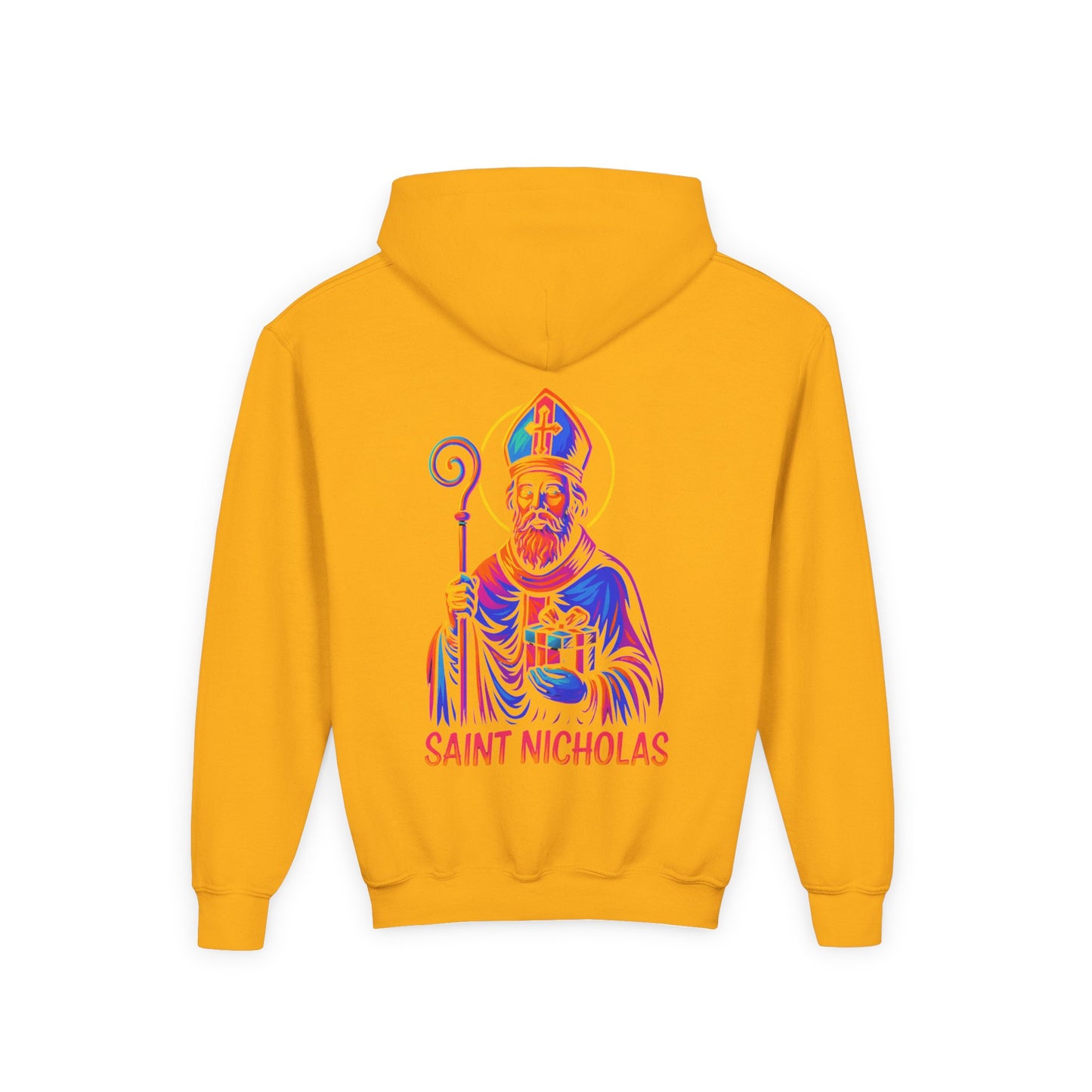 St. Nicholas Youth Hoodie | Catholic Streetwear for Kids