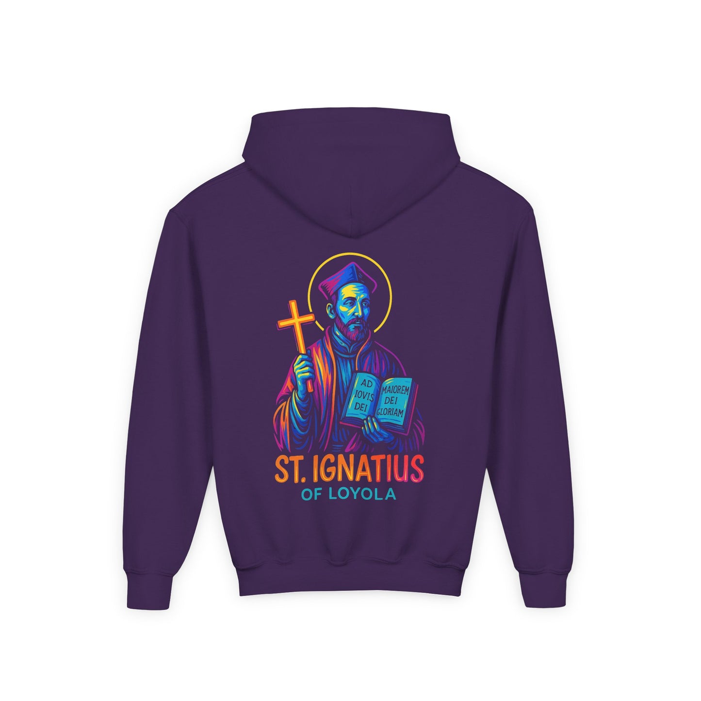 St. Ignatius of Loyola | Kids Catholic Hoodie | AMDG