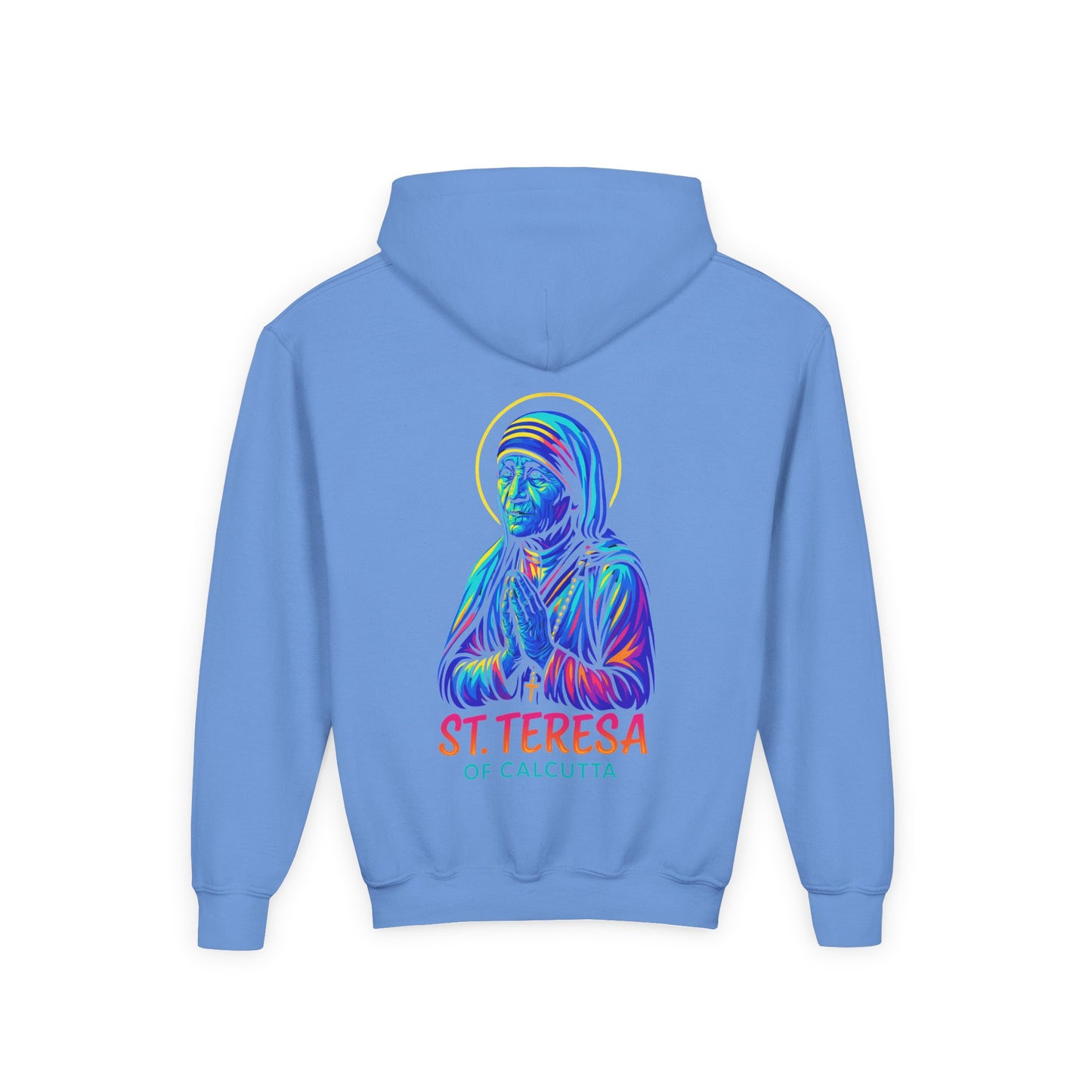 St. Teresa of Calcutta Youth Hoodie | Catholic Streetwear for Kids