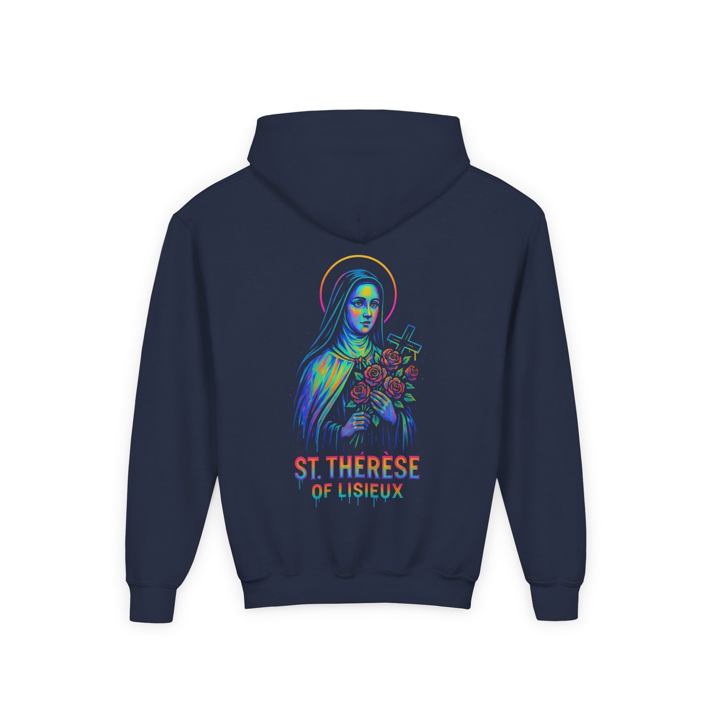 St. Thérèse of Lisieux Youth Hoodie | Catholic Streetwear for Kids