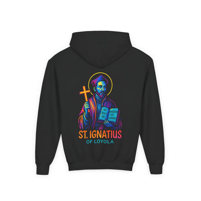 St. Ignatius of Loyola | Kids Catholic Hoodie | AMDG
