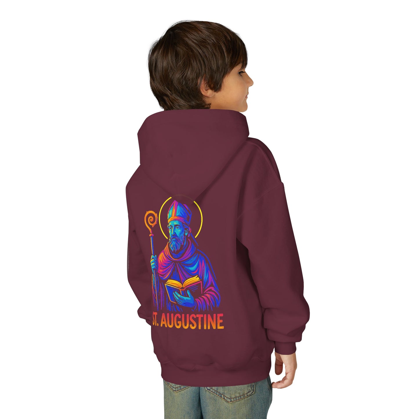 St. Augustine Youth Hoodie | Catholic Streetwear for Kids