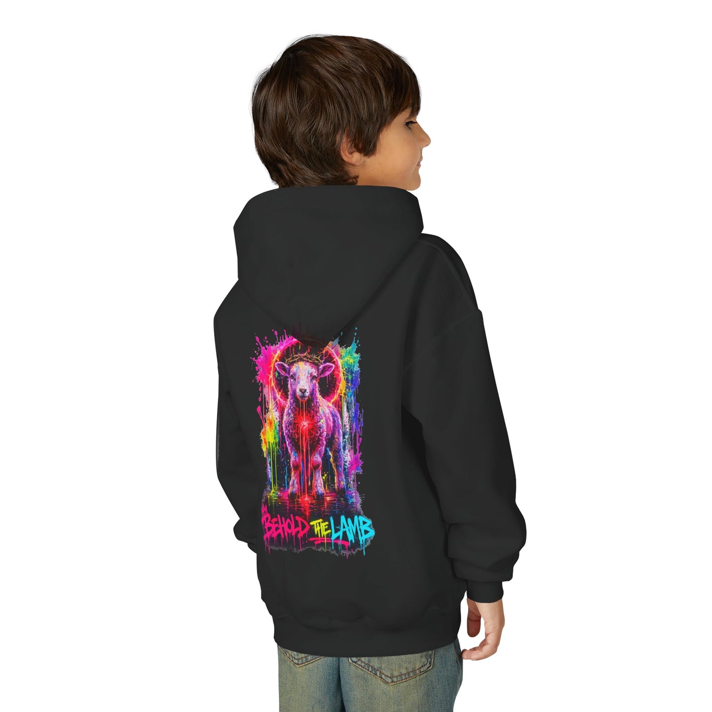 Behold the Lamb Youth Hoodie | Saints Hood