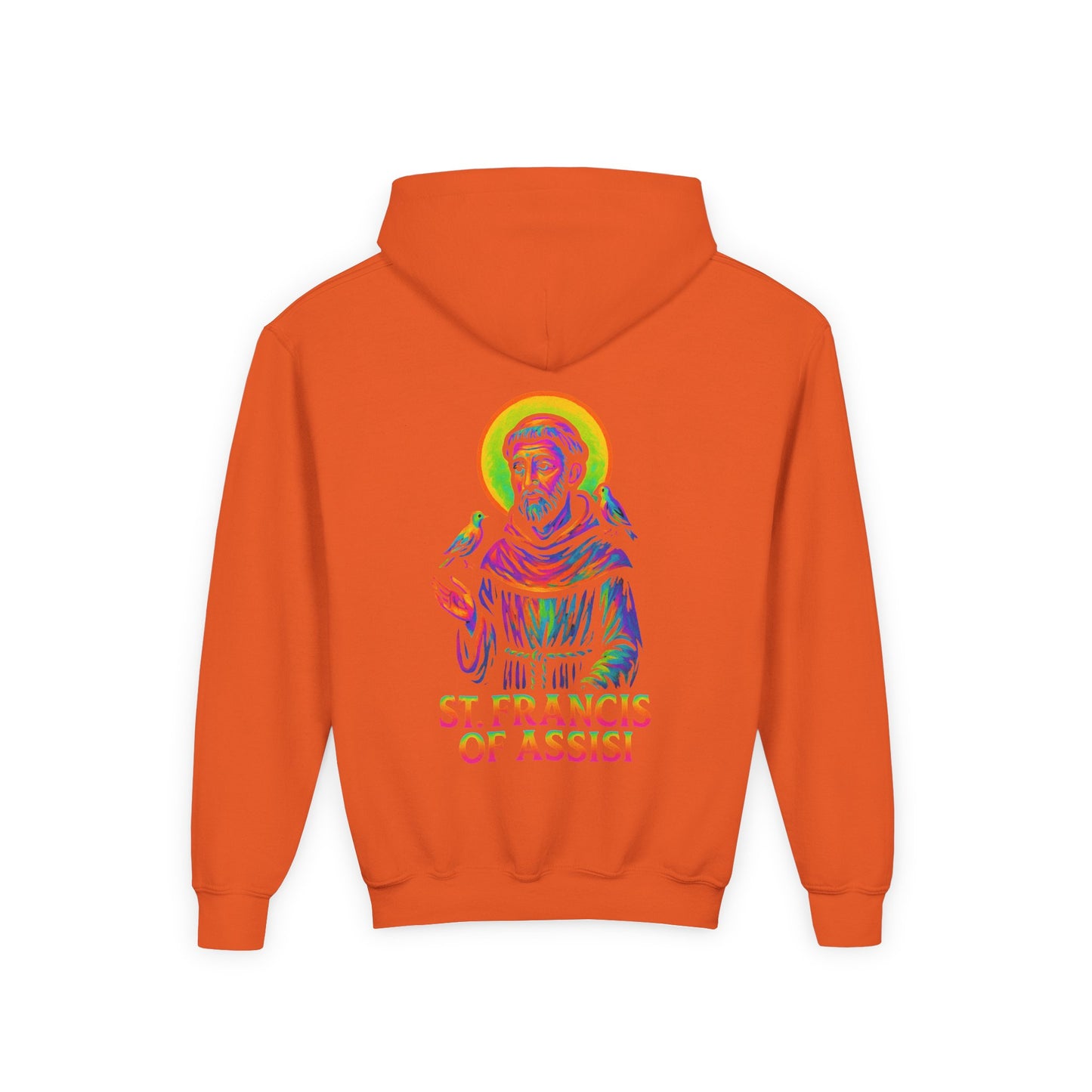 St. Francis of Assisi Youth Hoodie | Catholic Streetwear for Kids