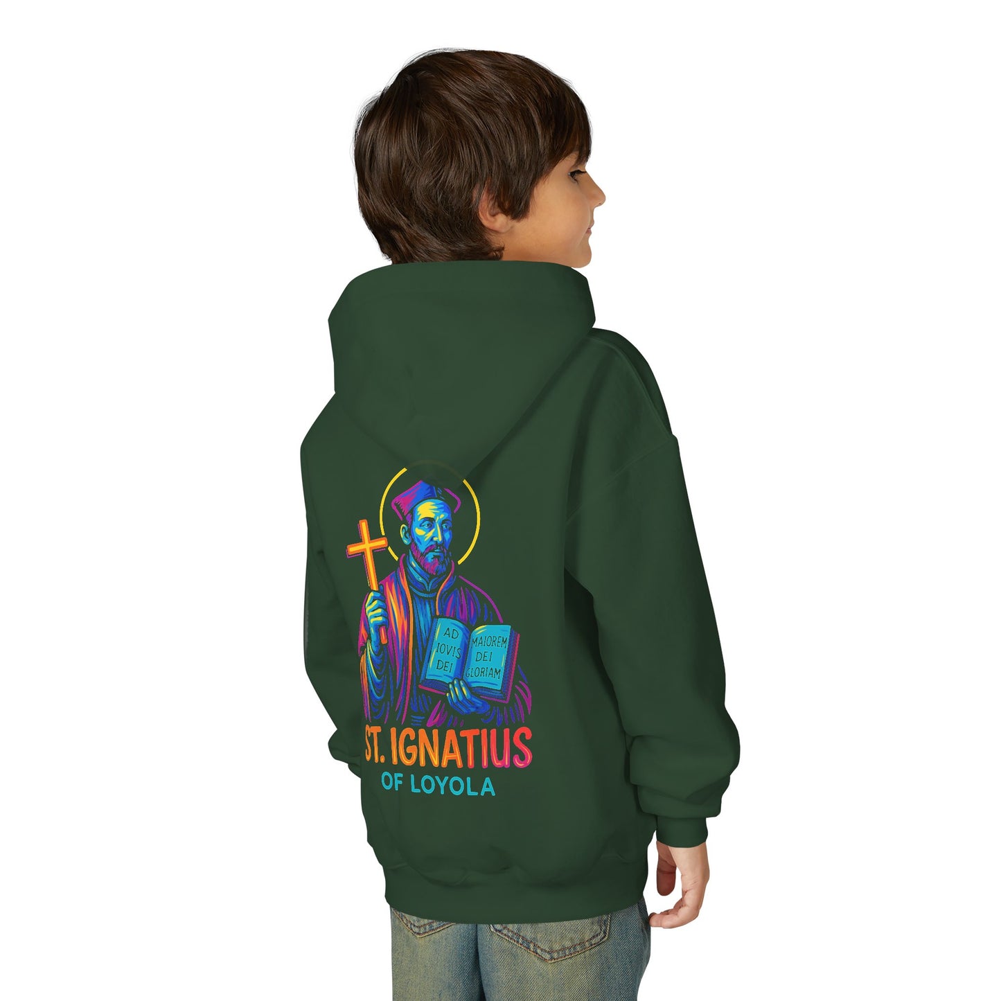 St. Ignatius of Loyola Youth Hoodie | Catholic Streetwear for Kids