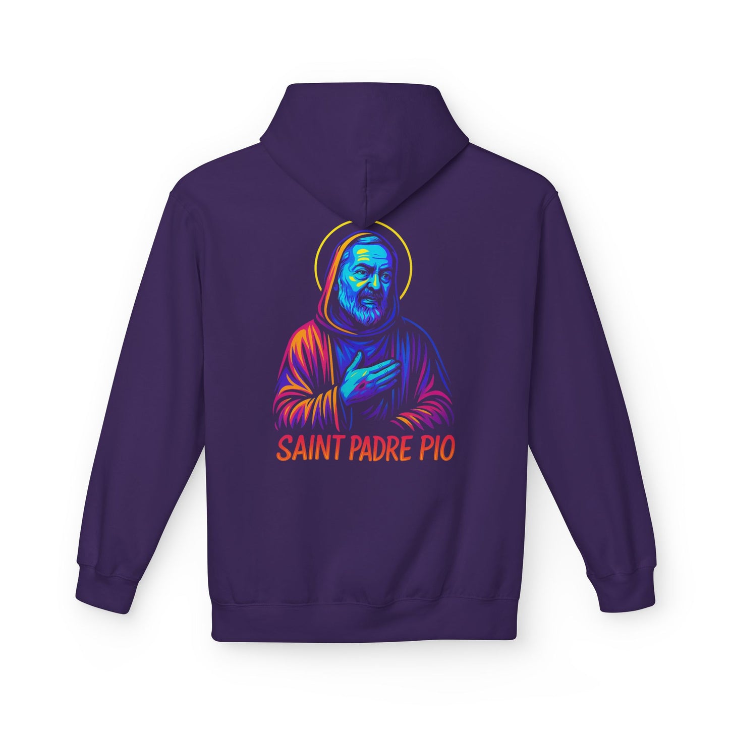 St. Padre Pio Hoodie | Catholic Saint Hoodie | Christian Streetwear | Patron Saint Gift