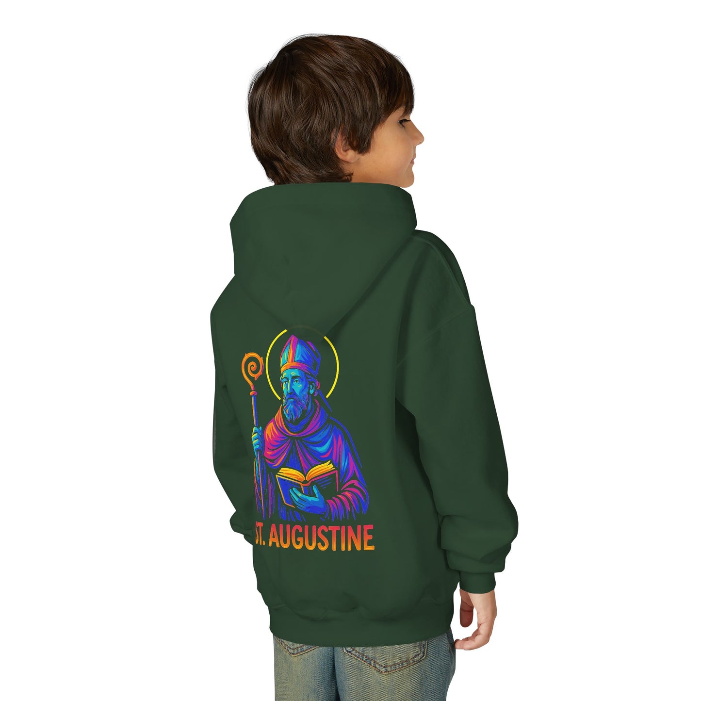 St. Augustine Youth Hoodie | Catholic Streetwear for Kids