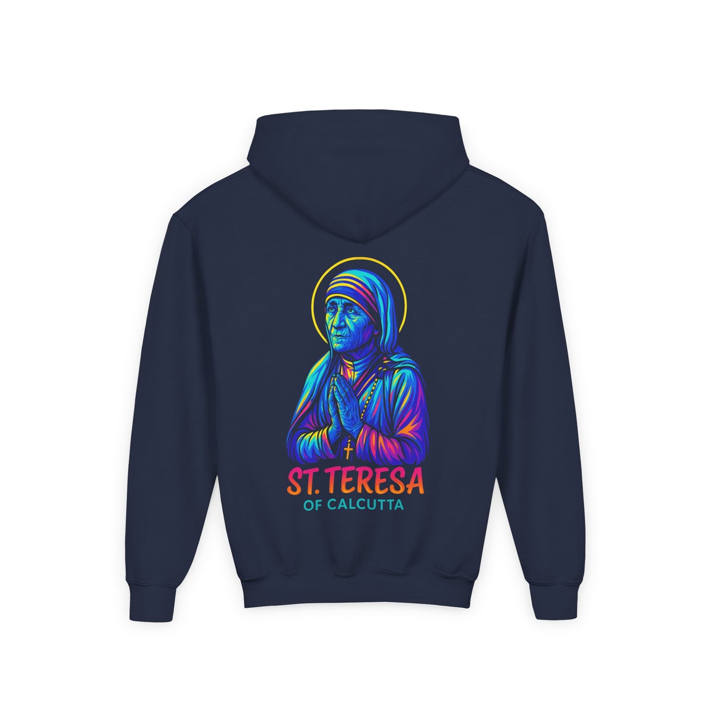 St. Teresa of Calcutta Youth Hoodie | Catholic Streetwear for Kids