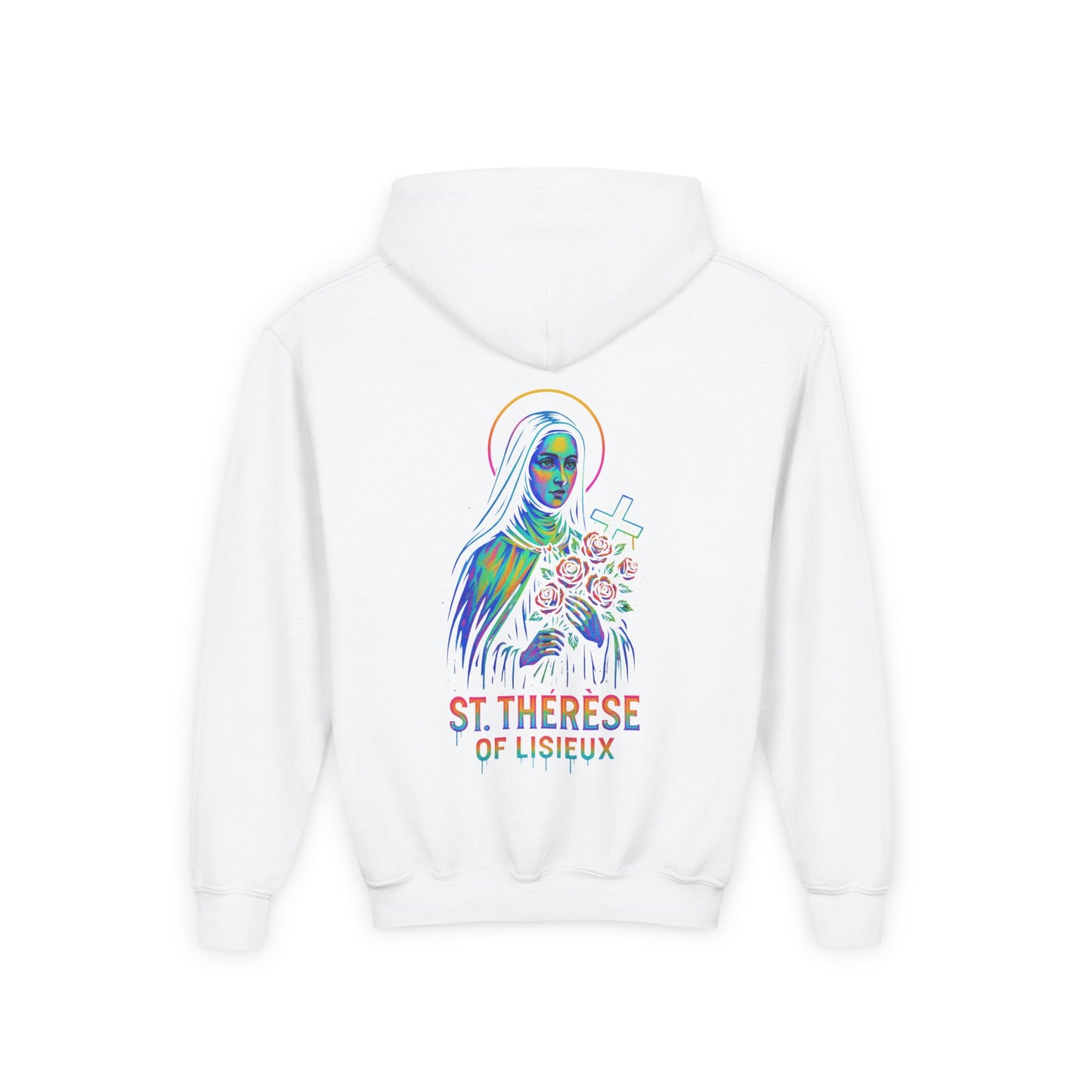 St. Thérèse of Lisieux Youth Hoodie | Catholic Streetwear for Kids
