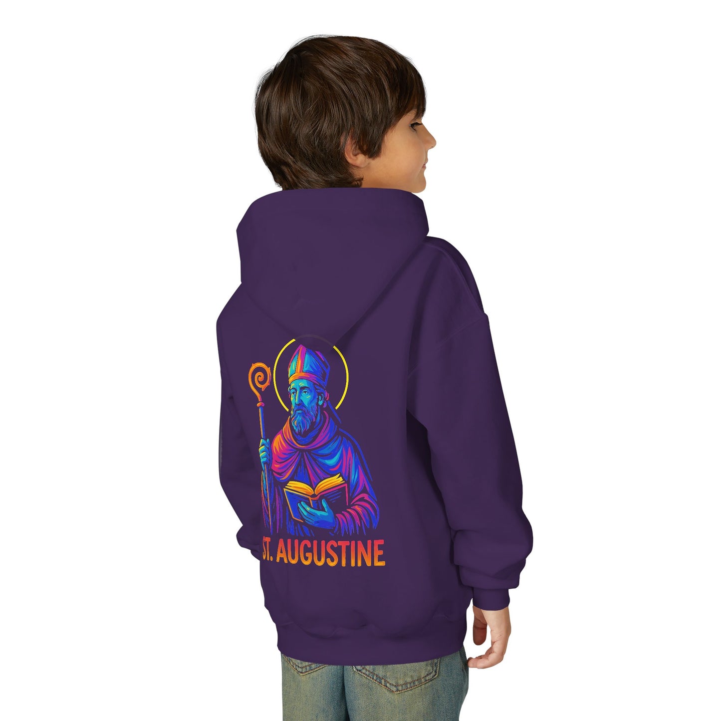 St. Augustine Youth Hoodie | Catholic Streetwear for Kids