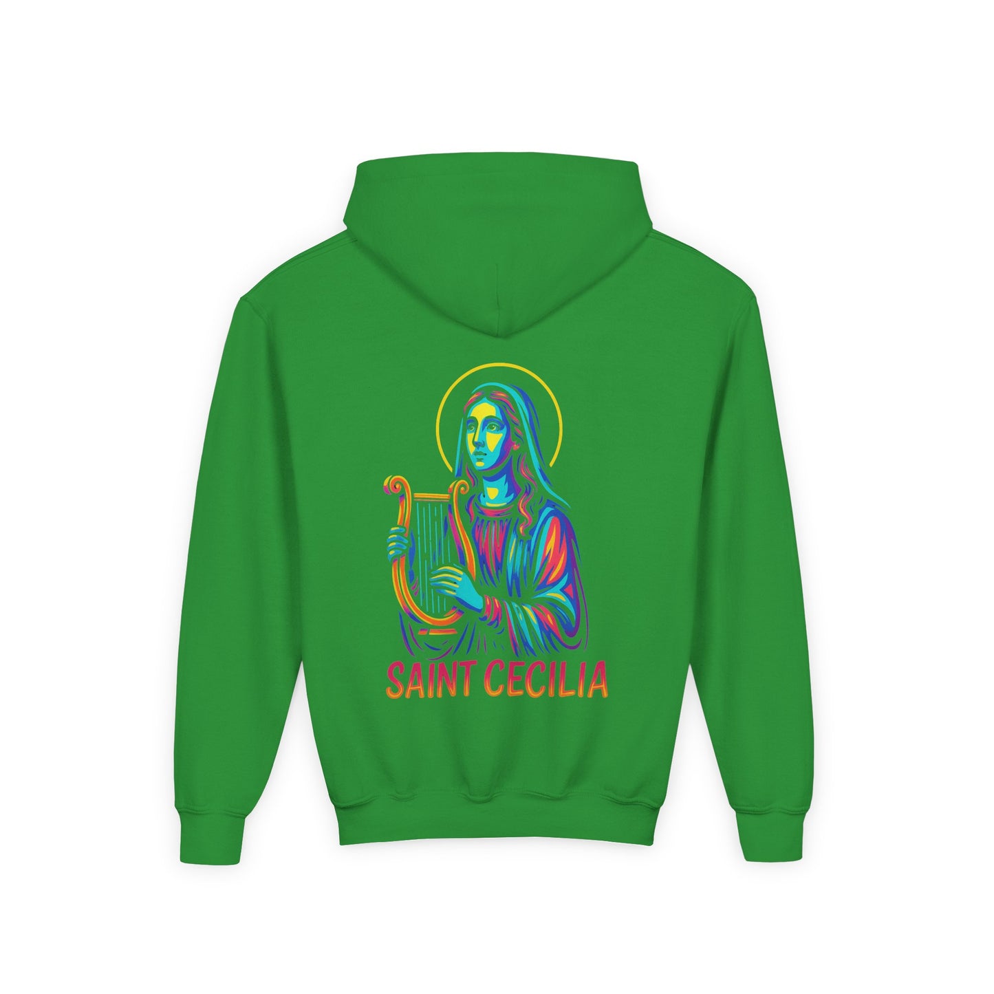 St. Cecilia Youth Hoodie | Catholic Streetwear for Kids