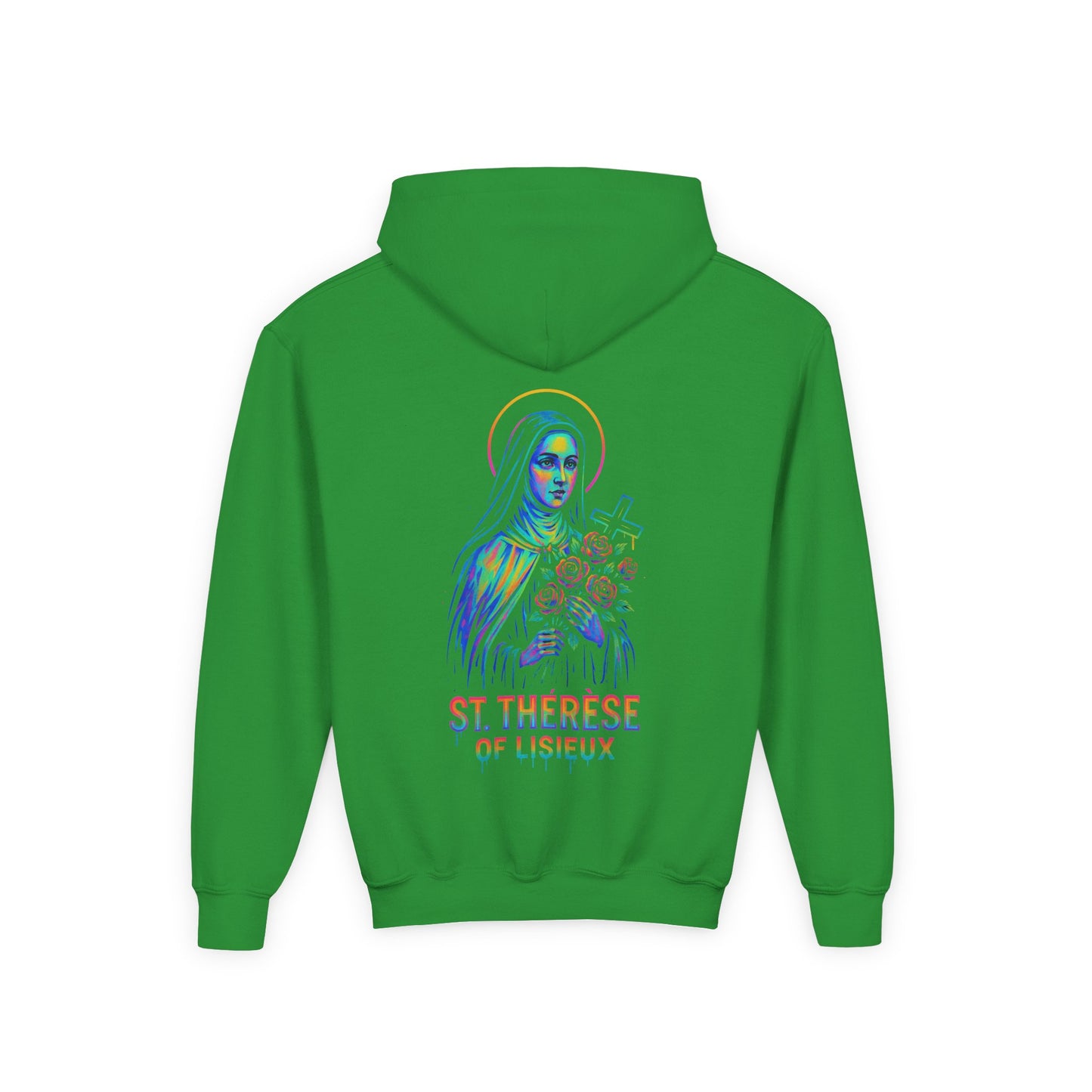 St. Thérèse of Lisieux Youth Hoodie | Catholic Streetwear for Kids