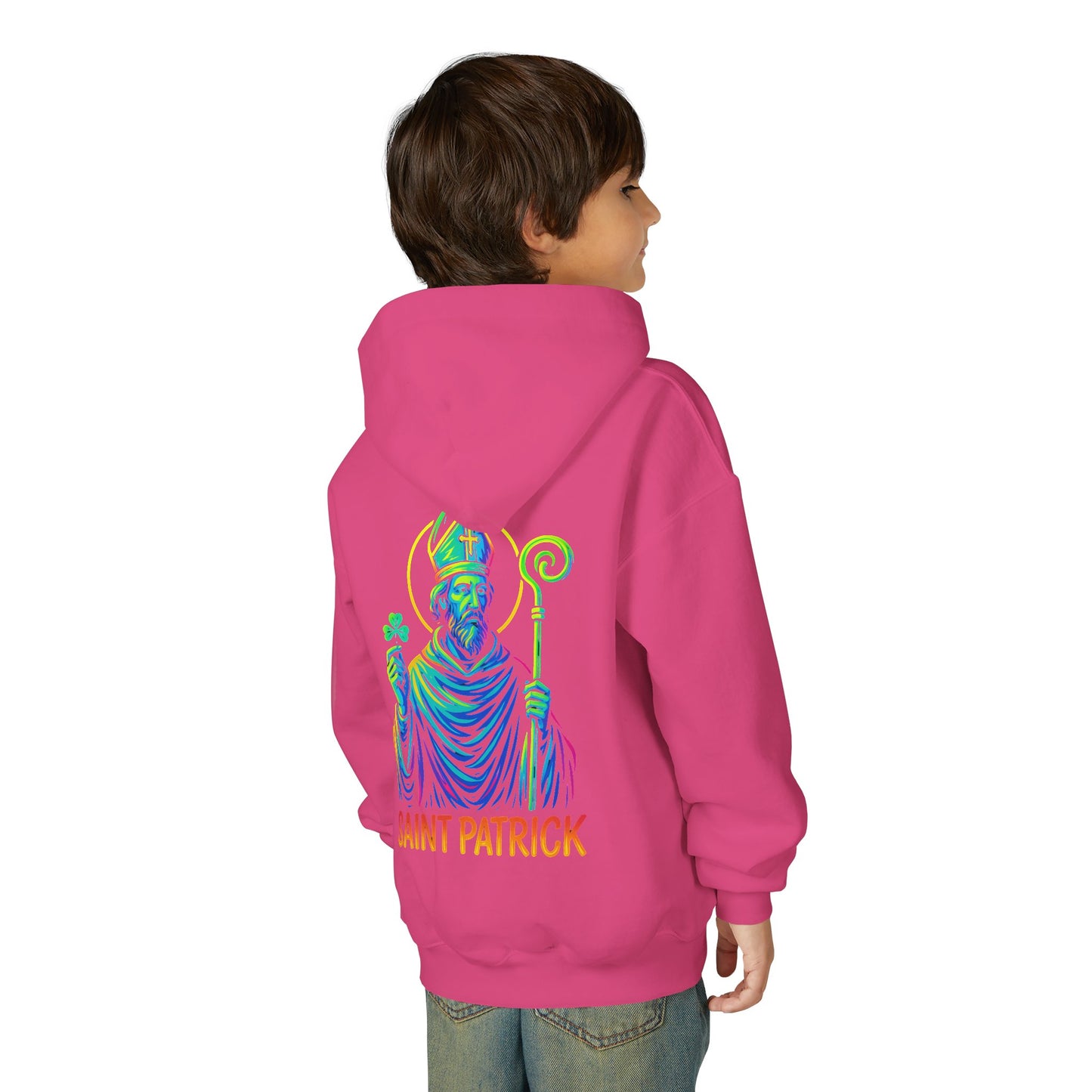 St. Patrick Youth Hoodie | Catholic Streetwear for Kids