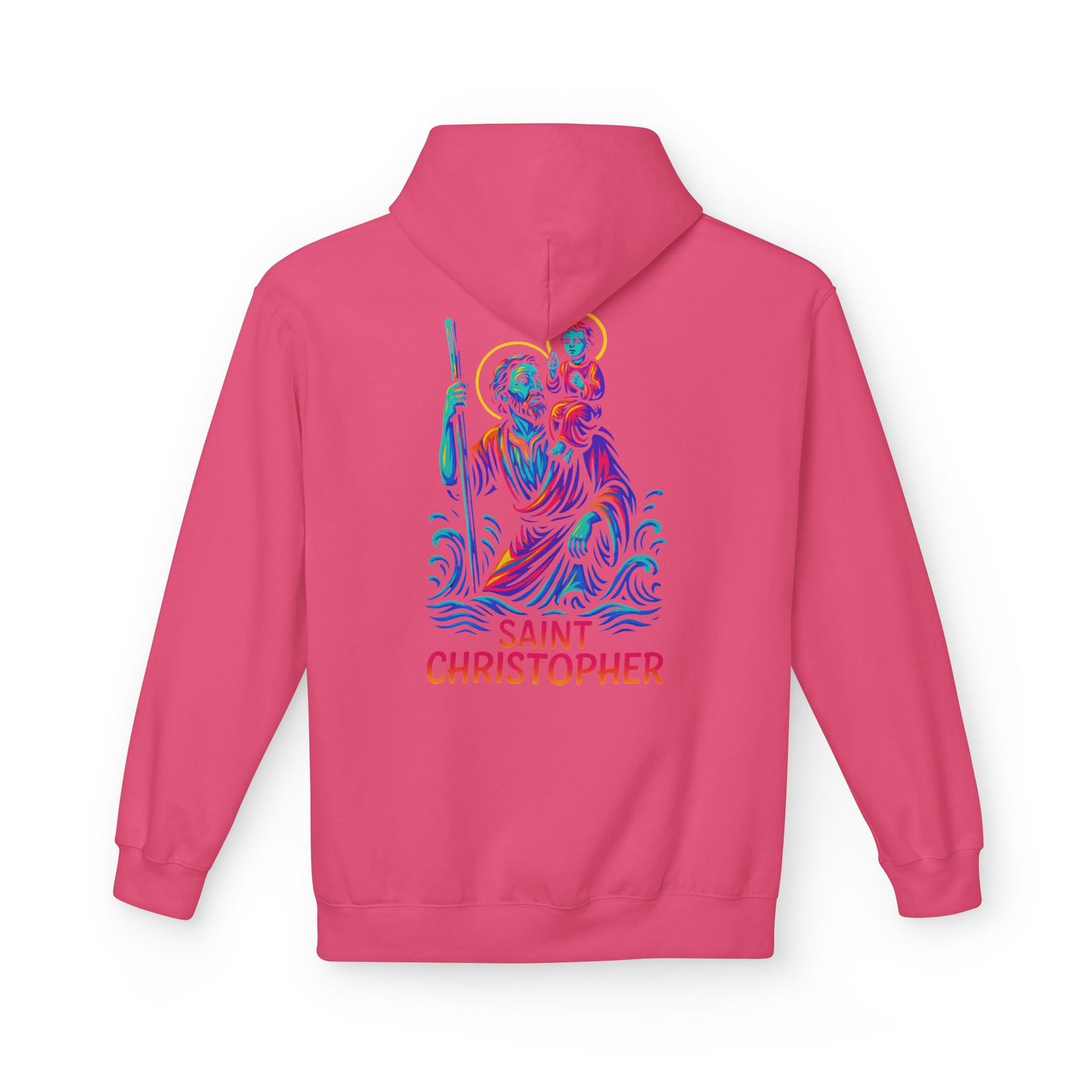 St. Christopher Hoodie – Catholic Saint Hoodie – Christian Streetwear