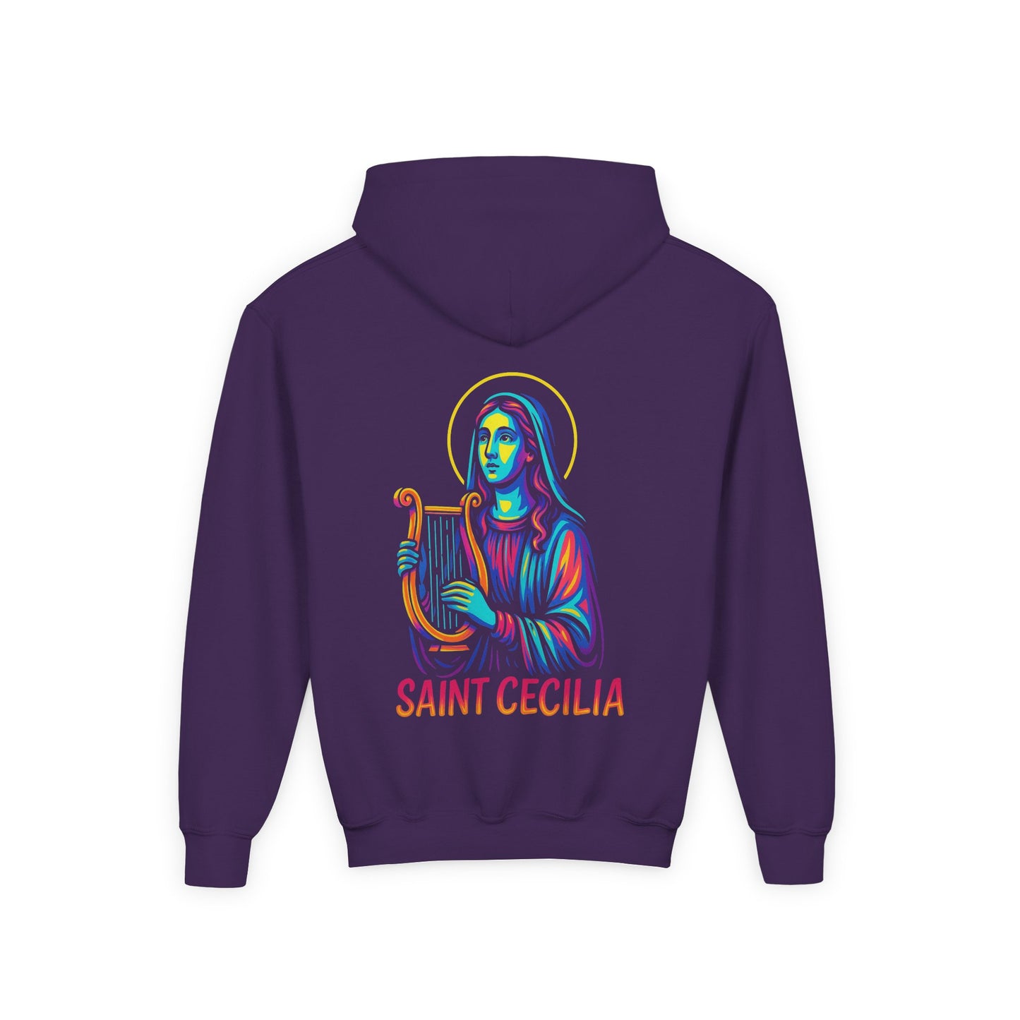 St. Cecilia Youth Hoodie | Catholic Streetwear for Kids