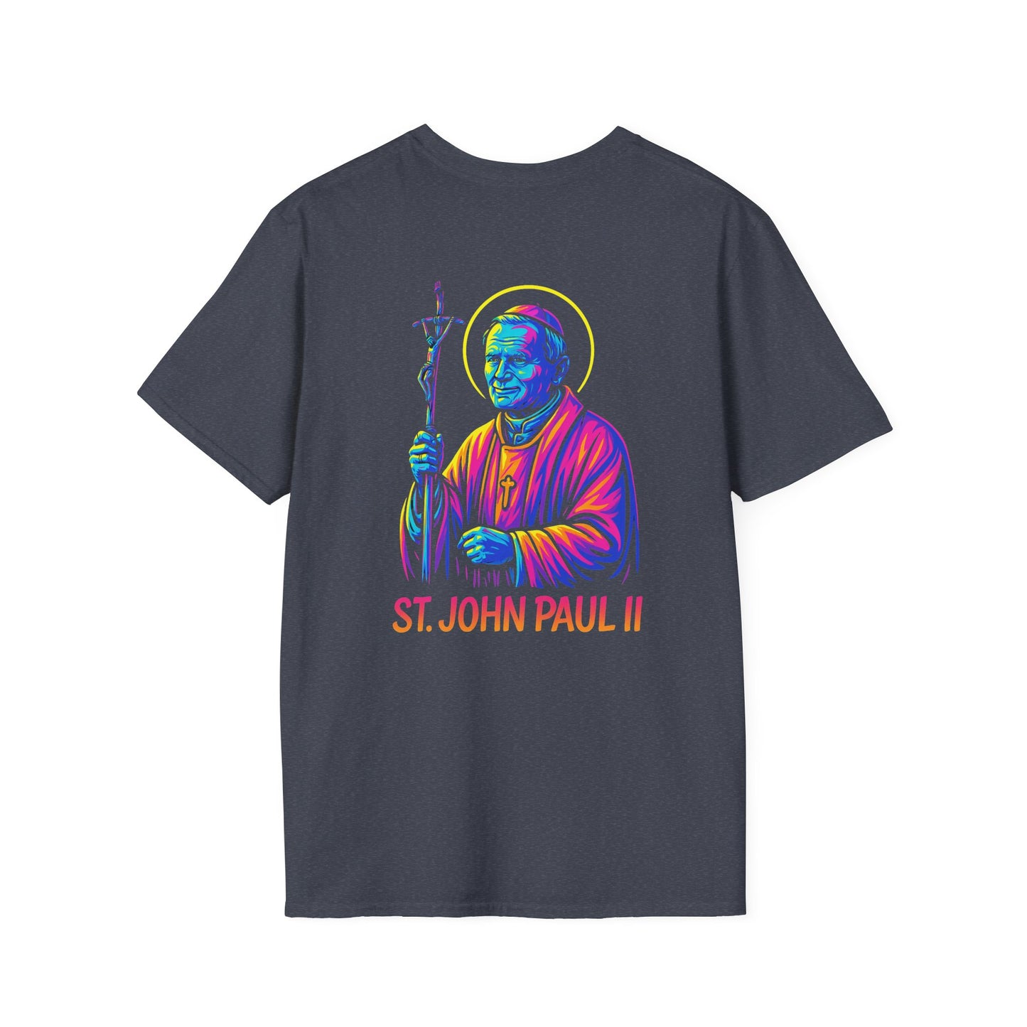 St. John Paul II T-Shirt | Catholic Streetwear | Faith-Inspired Apparel