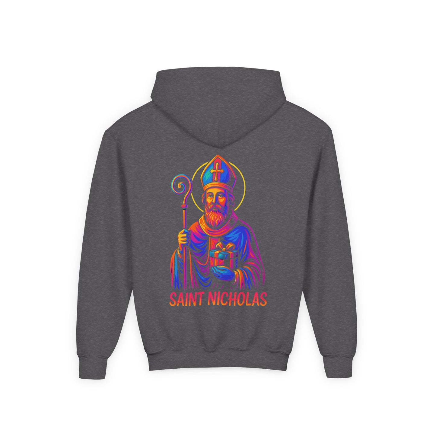 St. Nicholas Youth Hoodie | Catholic Streetwear for Kids