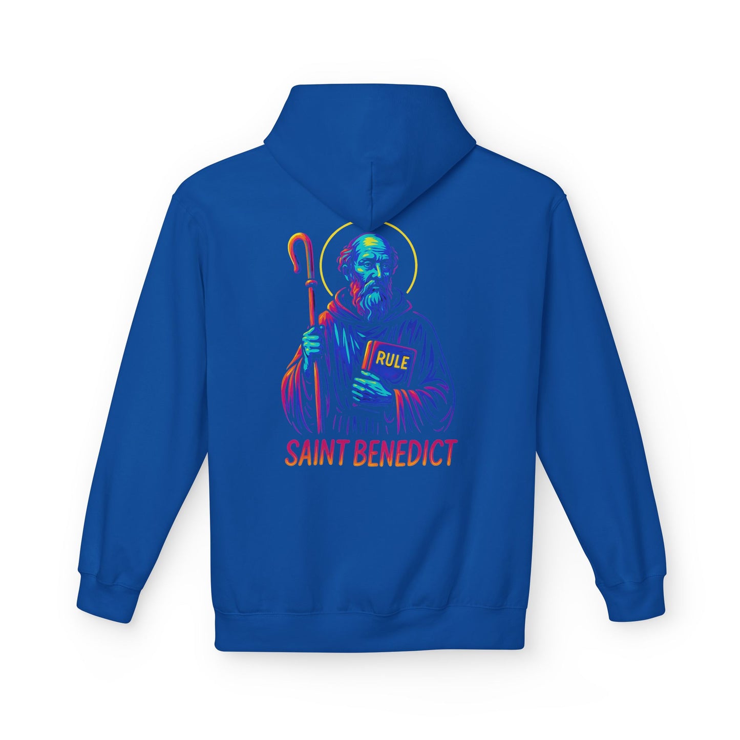 St. Benedict Hoodie | Catholic Saint Hoodie | Christian Streetwear | Patron Saint Gift