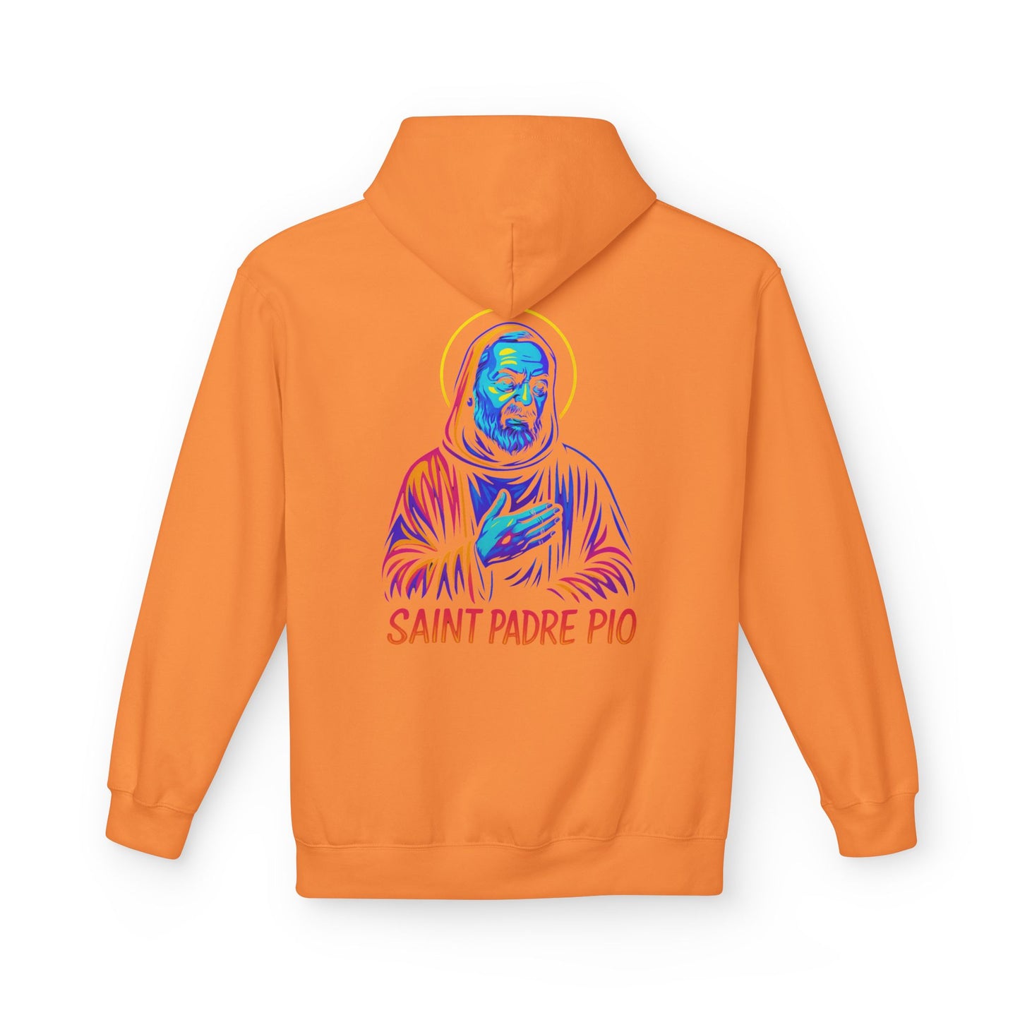 St. Padre Pio Hoodie | Catholic Saint Hoodie | Christian Streetwear | Patron Saint Gift