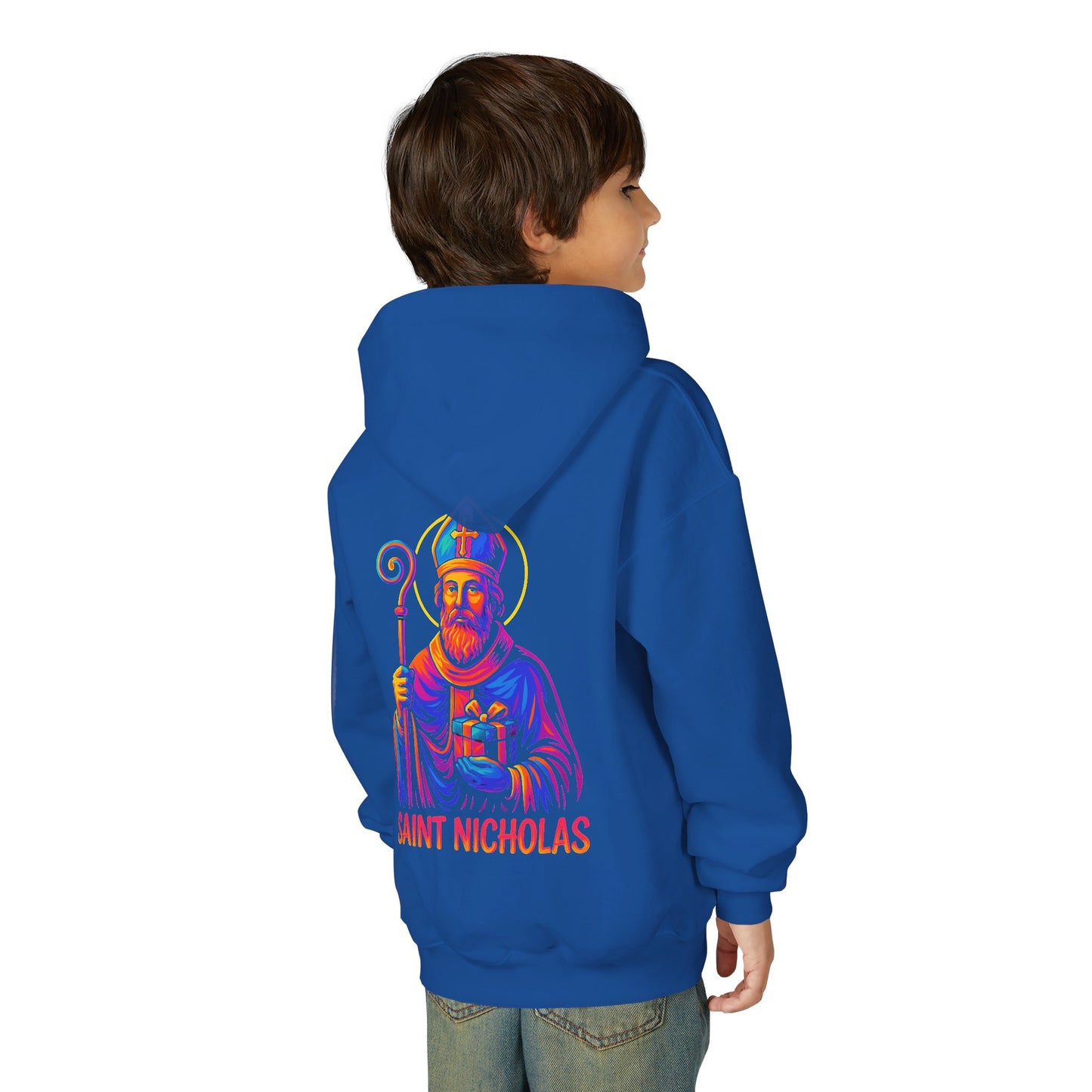 St. Nicholas Youth Hoodie | Catholic Streetwear for Kids