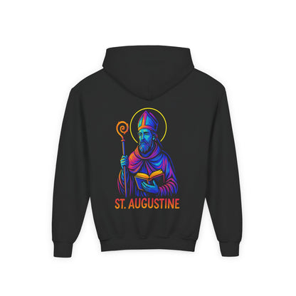 St. Augustine | Kids Catholic Hoodie | Restless Heart