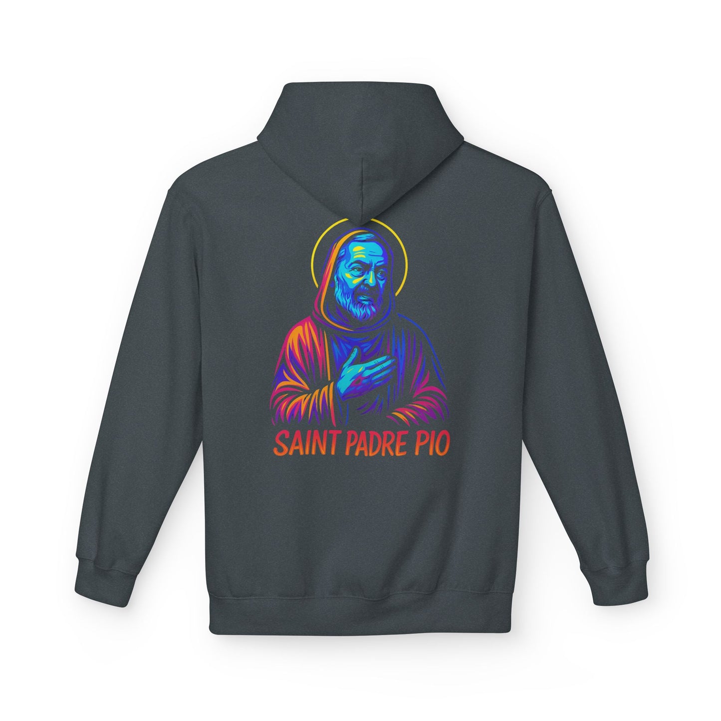 St. Padre Pio Hoodie | Catholic Saint Hoodie | Christian Streetwear | Patron Saint Gift