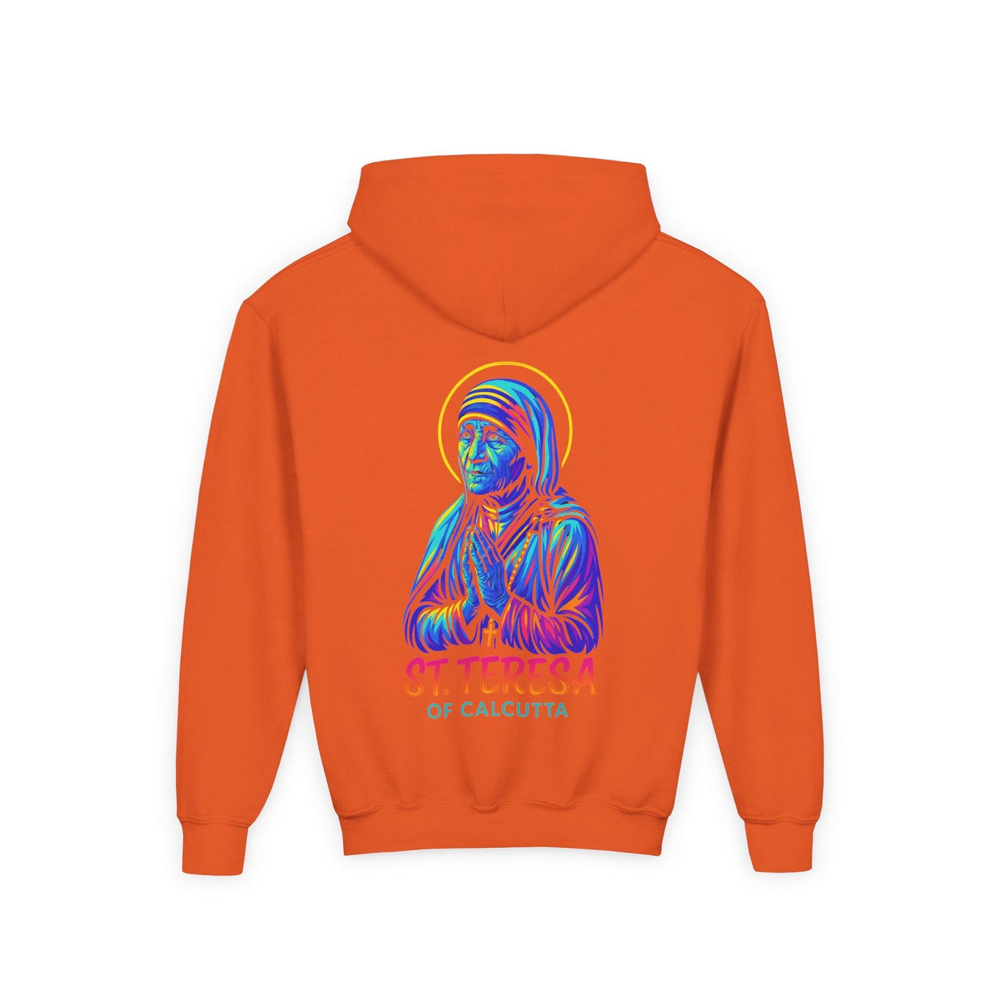 St. Teresa of Calcutta Youth Hoodie | Catholic Streetwear for Kids