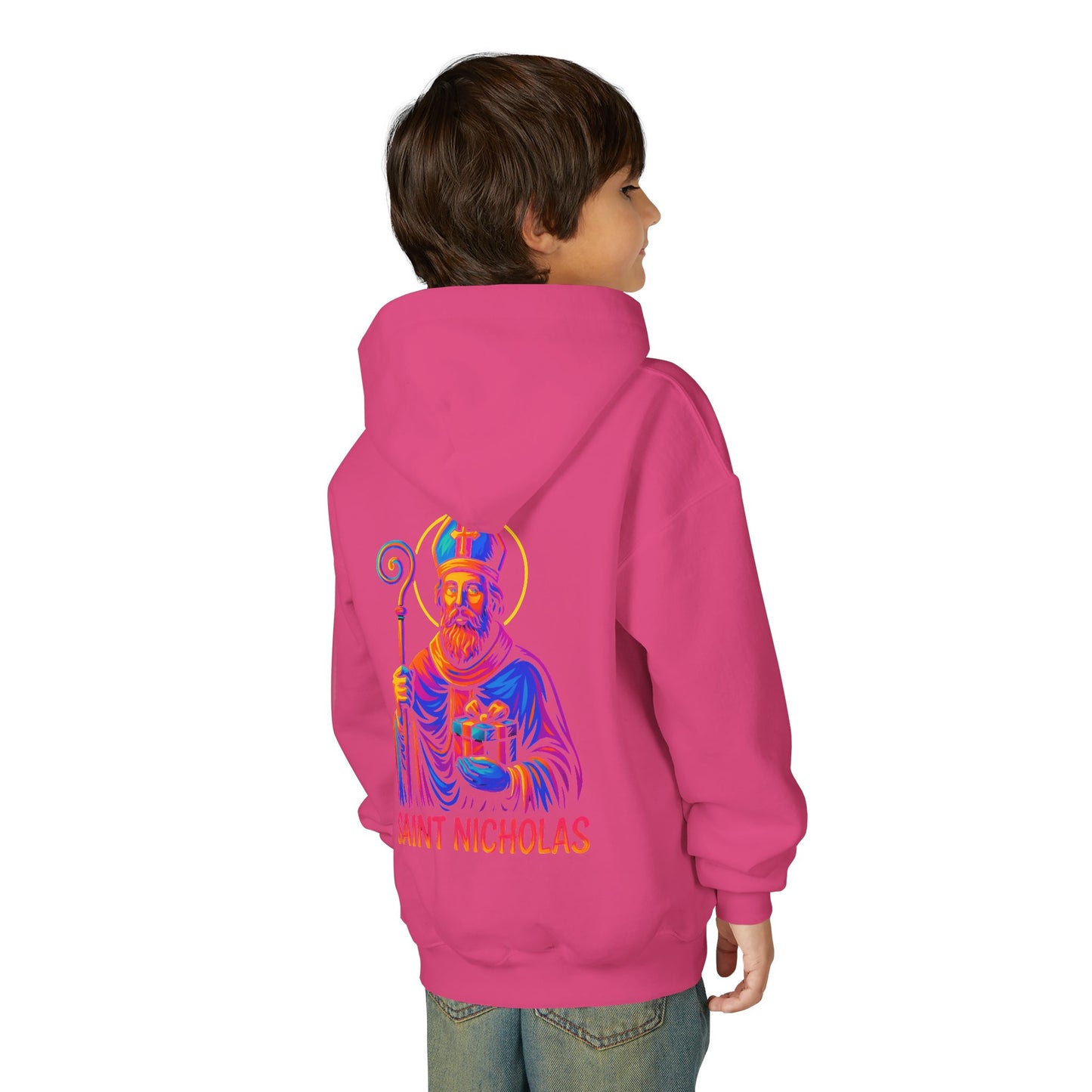 St. Nicholas Youth Hoodie | Catholic Streetwear for Kids