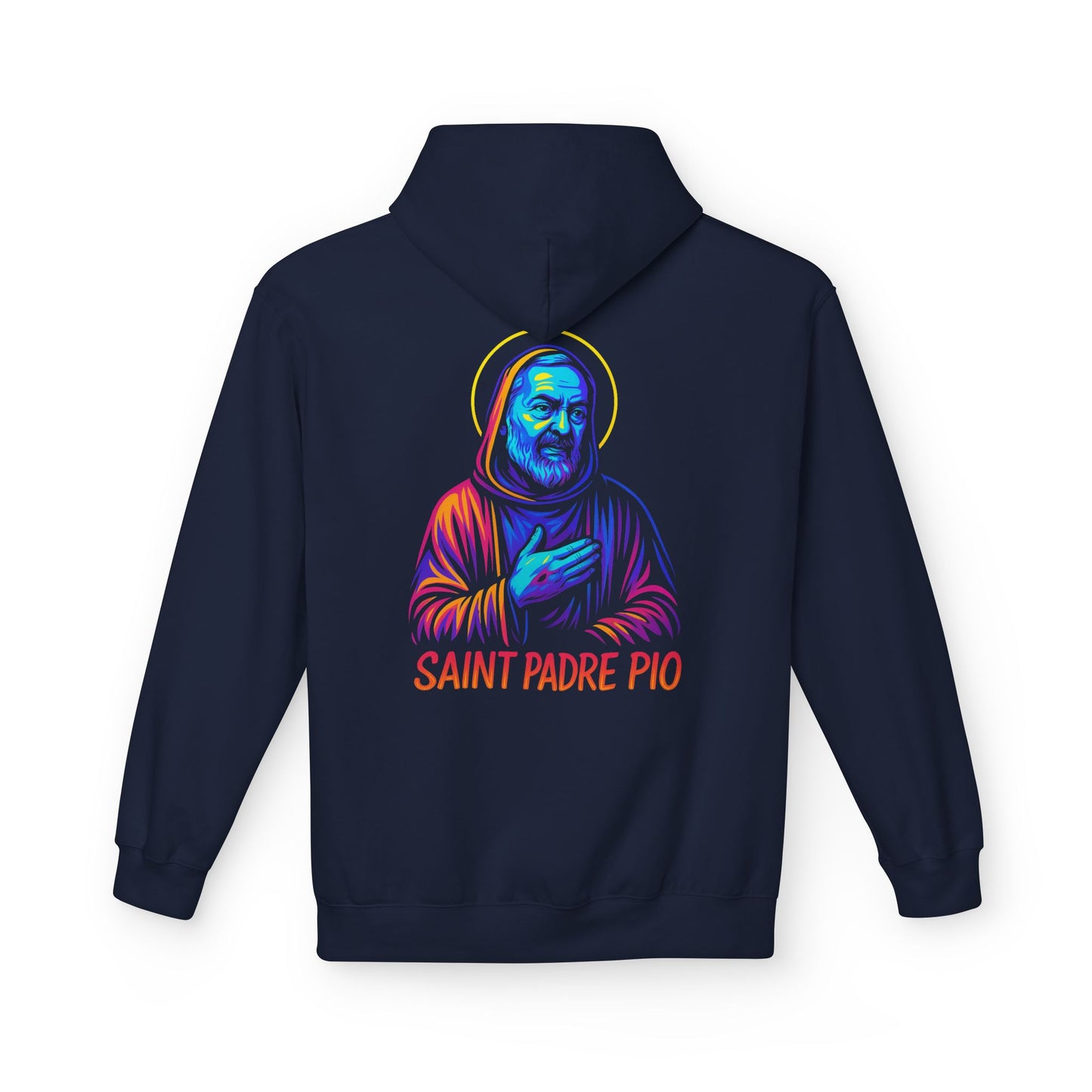 St. Padre Pio Hoodie | Catholic Saint Hoodie | Christian Streetwear | Patron Saint Gift