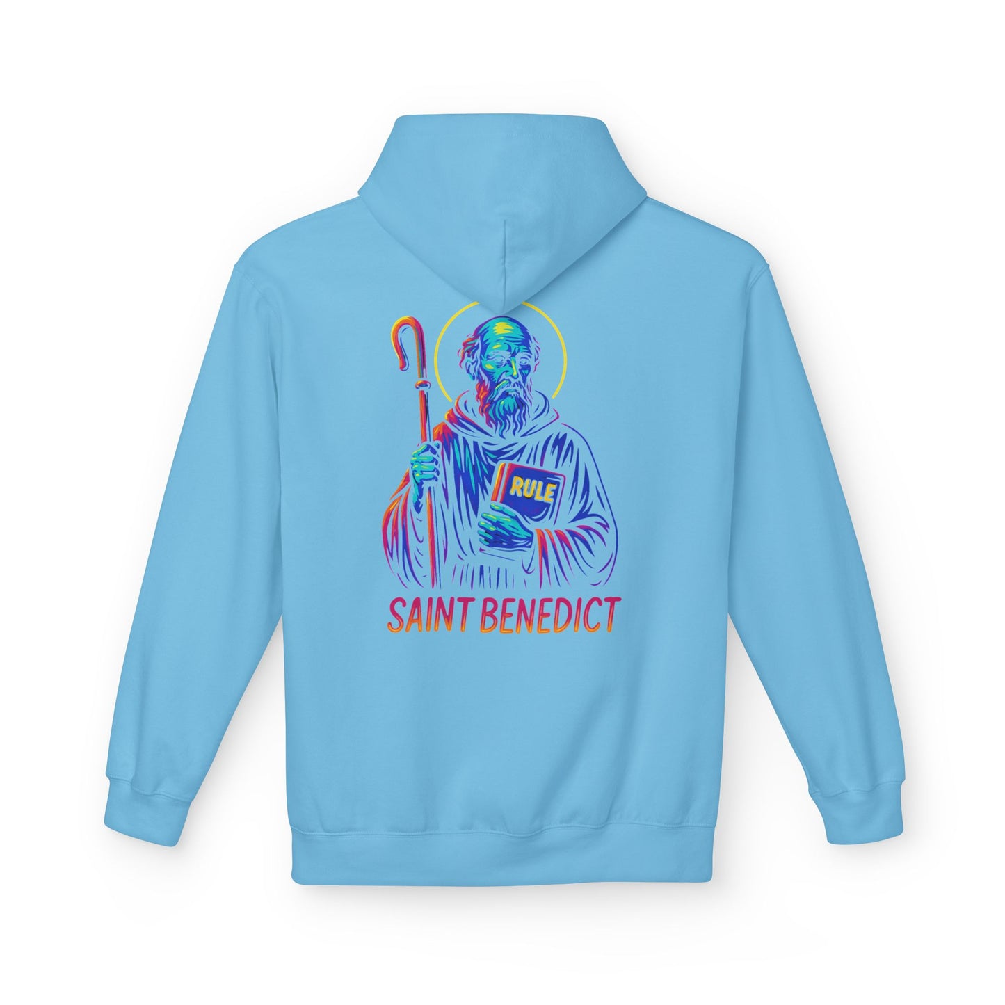 St. Benedict Hoodie | Catholic Saint Hoodie | Christian Streetwear | Patron Saint Gift