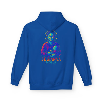 St. Gianna Molla | Catholic Hoodie | Pro-Life Witness