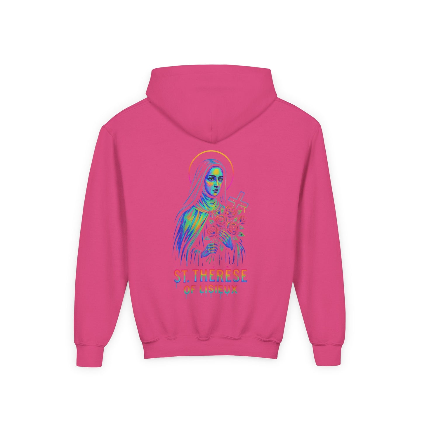 St. Thérèse of Lisieux Youth Hoodie | Catholic Streetwear for Kids