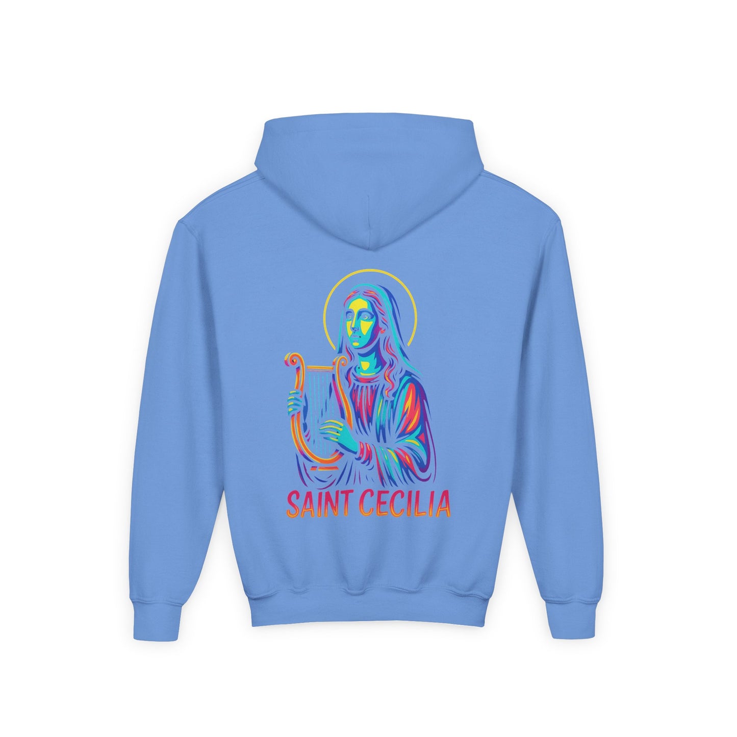 St. Cecilia Youth Hoodie | Catholic Streetwear for Kids