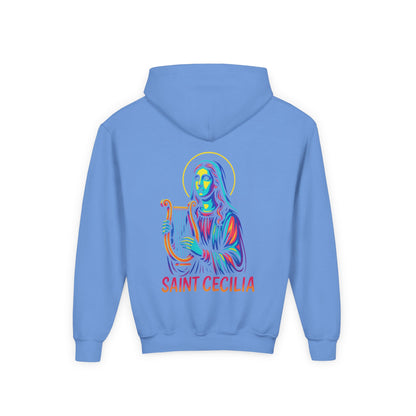 St. Cecilia | Kids Catholic Hoodie | Patron of Music