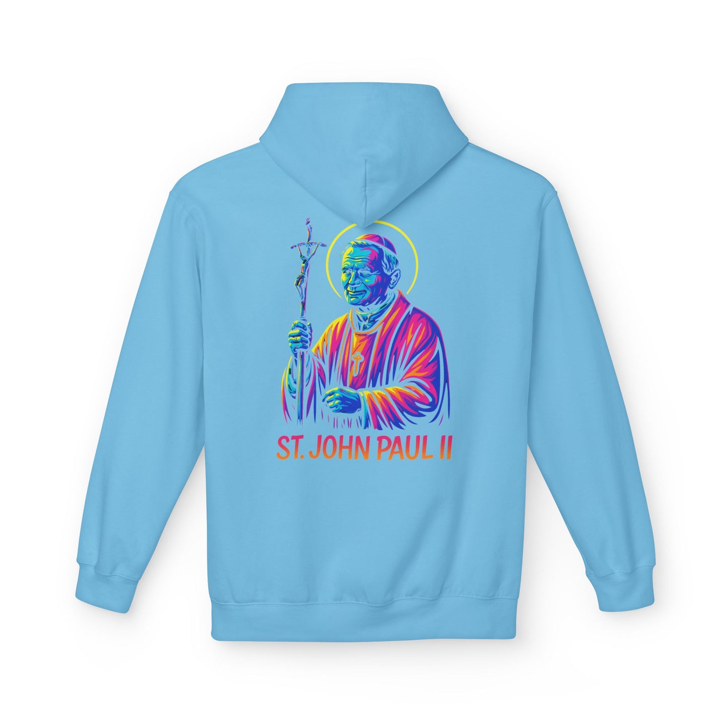 St. John Paul II Hoodie | Catholic Saint Hoodie | Christian Streetwear | Patron Saint Gift