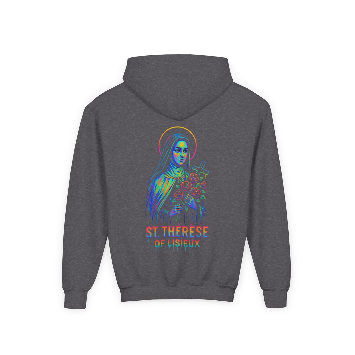 St. Thérèse of Lisieux Youth Hoodie | Catholic Streetwear for Kids