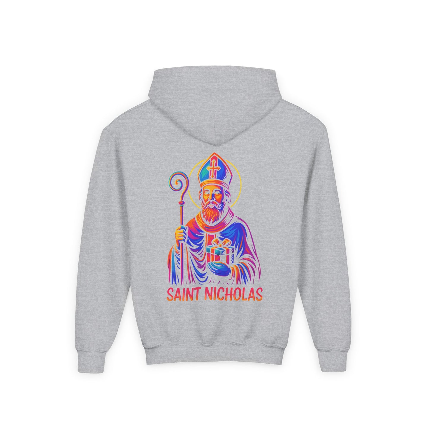 St. Nicholas Youth Hoodie | Catholic Streetwear for Kids