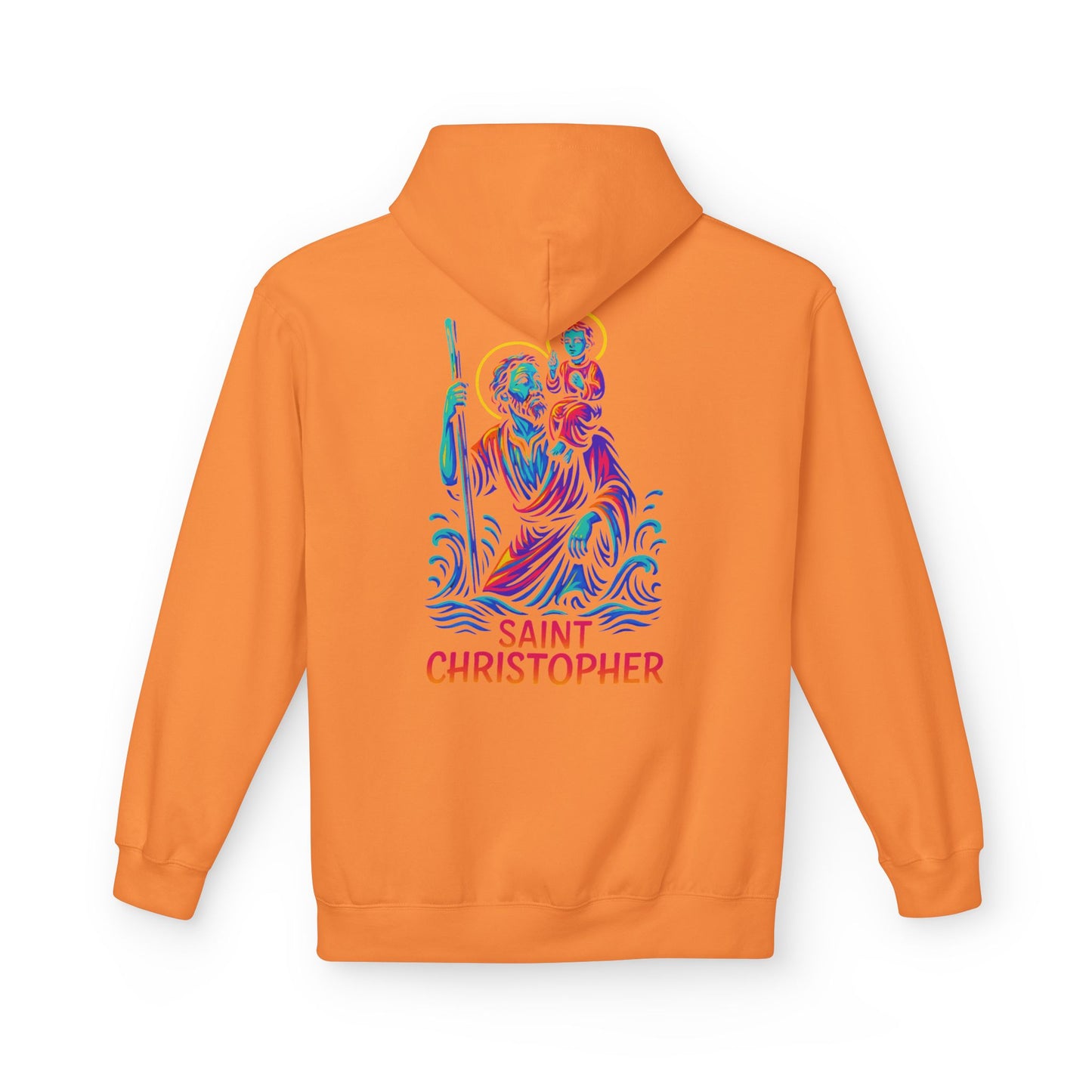 St. Christopher Hoodie – Catholic Saint Hoodie – Christian Streetwear