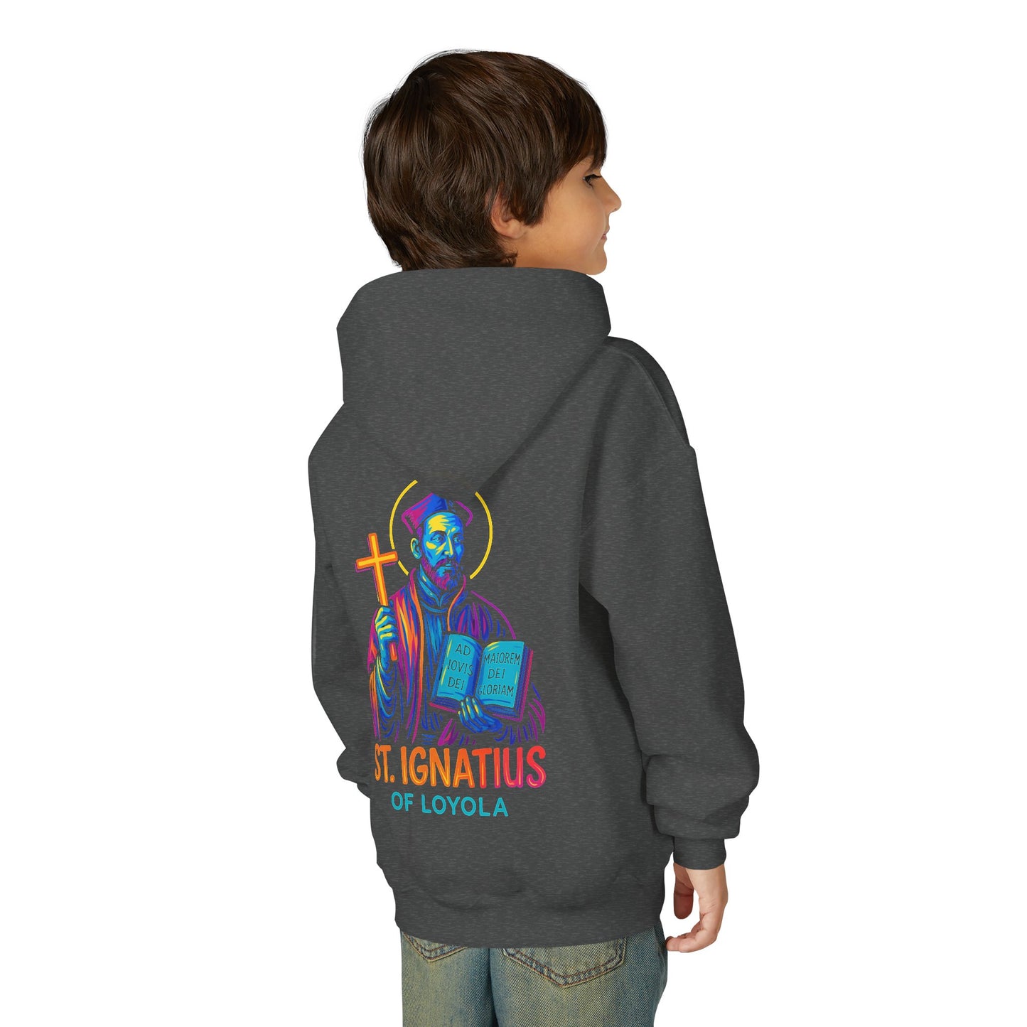 St. Ignatius of Loyola Youth Hoodie | Catholic Streetwear for Kids