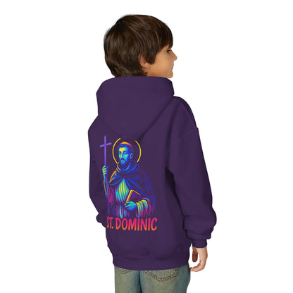 St. Dominic | Kids Catholic Hoodie | Rosary Saint