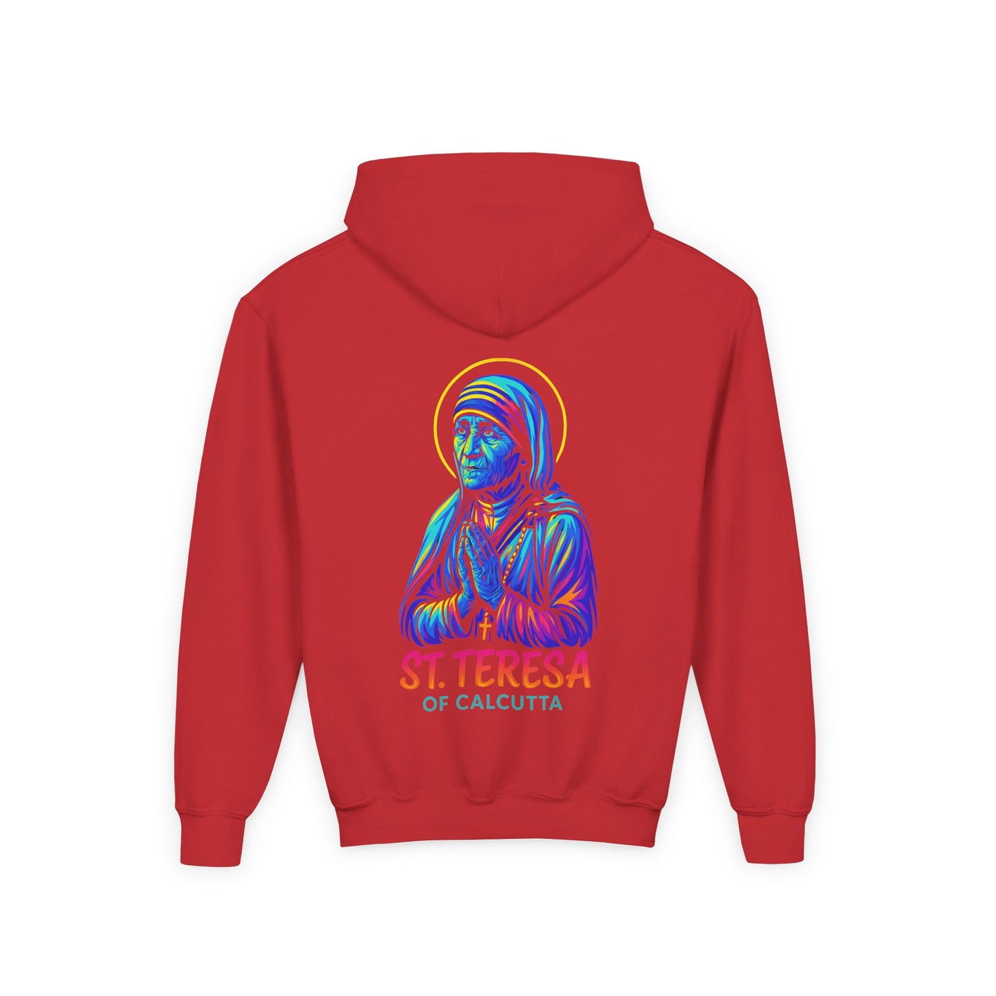 St. Teresa of Calcutta Youth Hoodie | Catholic Streetwear for Kids