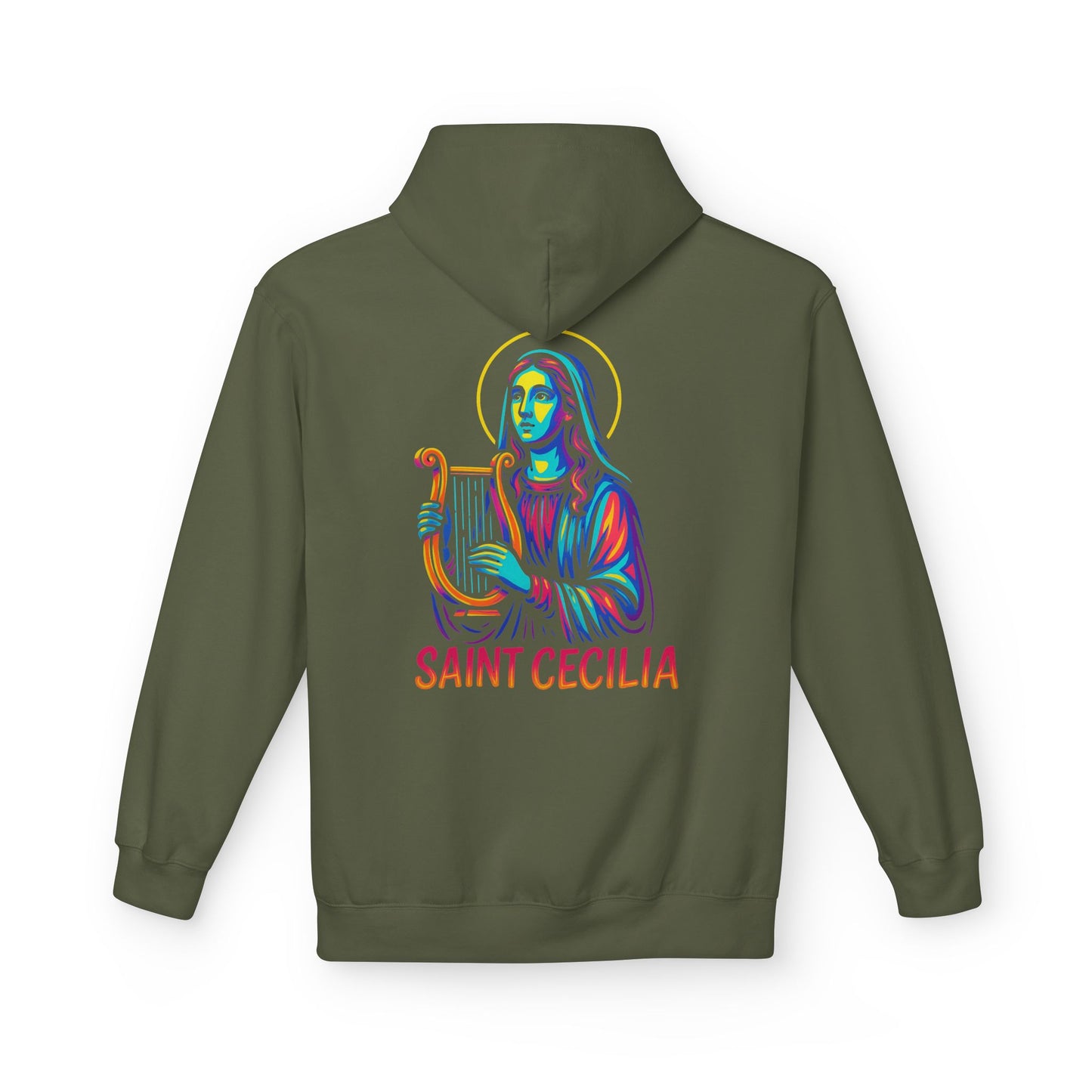St. Cecilia Hoodie | Catholic Saint Hoodie | Christian Streetwear