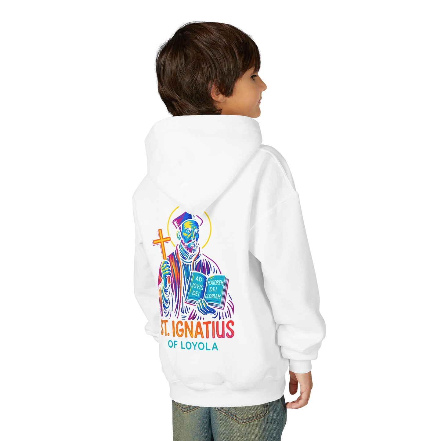 St. Ignatius of Loyola Youth Hoodie | Catholic Streetwear for Kids