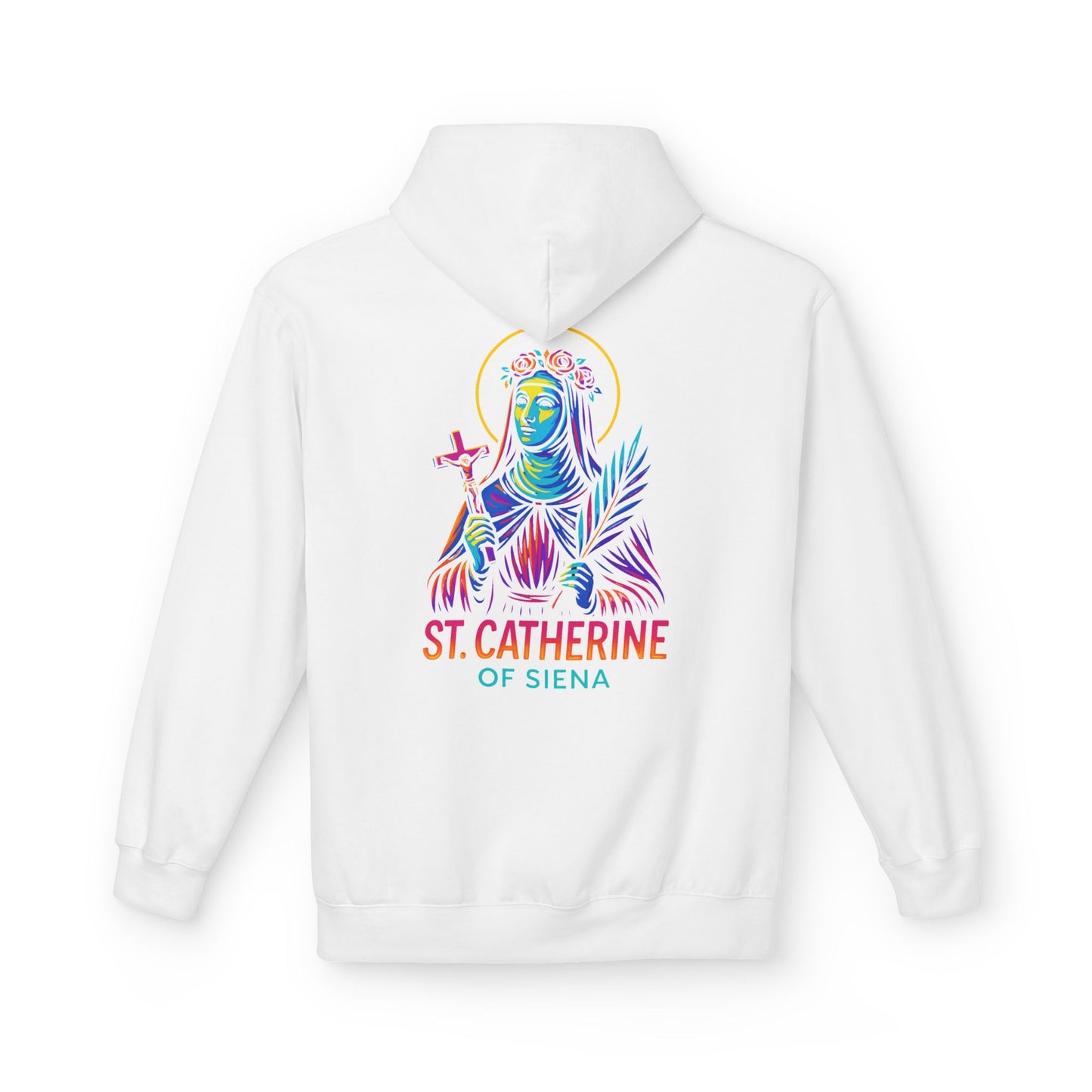 St. Catherine of Siena Hoodie – Catholic Saint Hoodie – Christian Streetwear