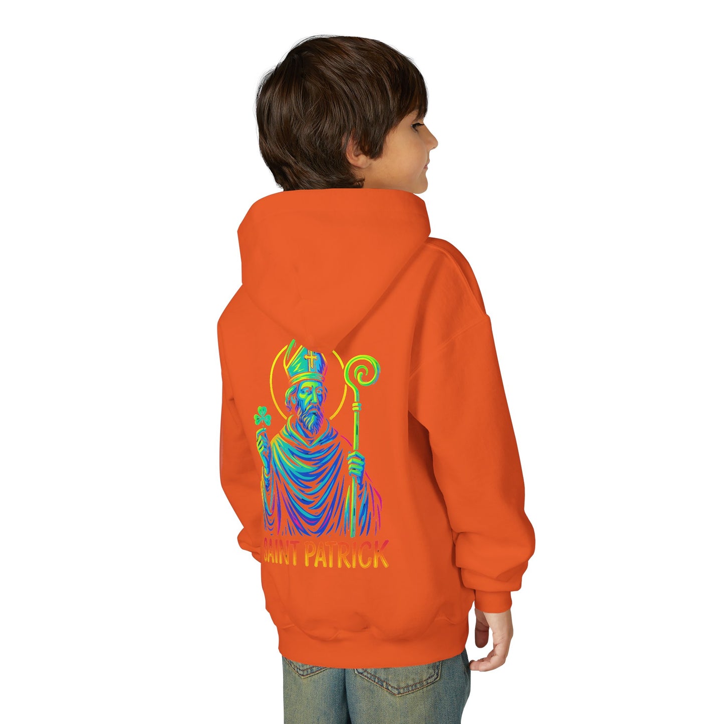 St. Patrick Youth Hoodie | Catholic Streetwear for Kids