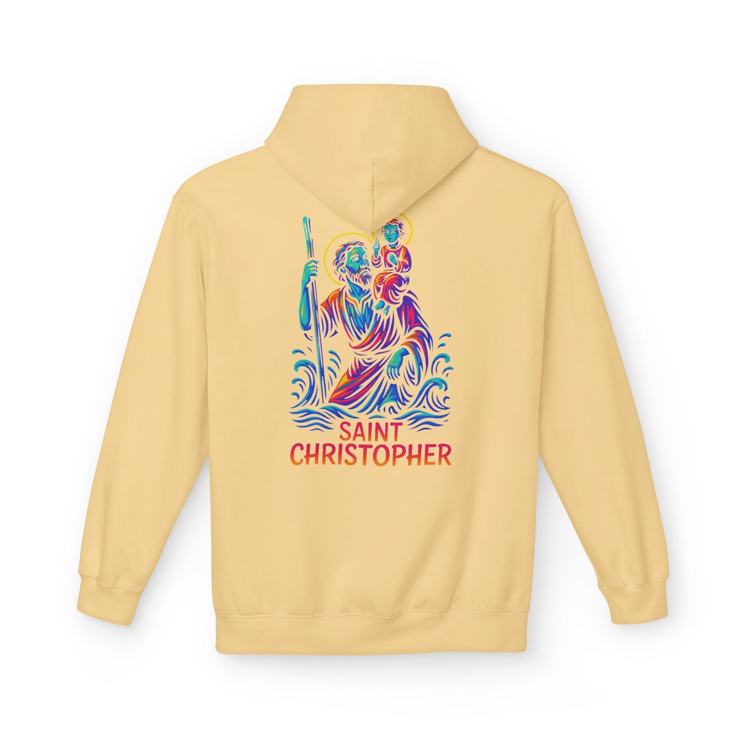 St. Christopher Hoodie – Catholic Saint Hoodie – Christian Streetwear