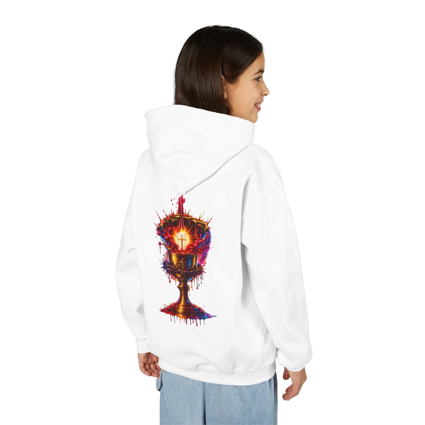 Precious Blood Chalice Youth Hoodie | Saints Hood