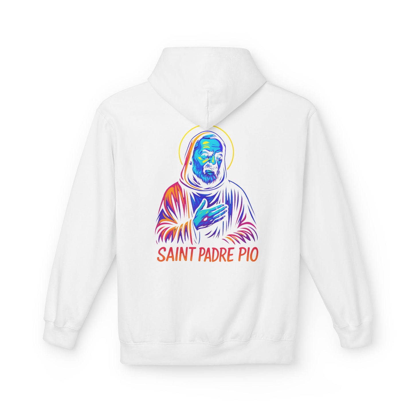 St. Padre Pio Hoodie | Catholic Saint Hoodie | Christian Streetwear | Patron Saint Gift