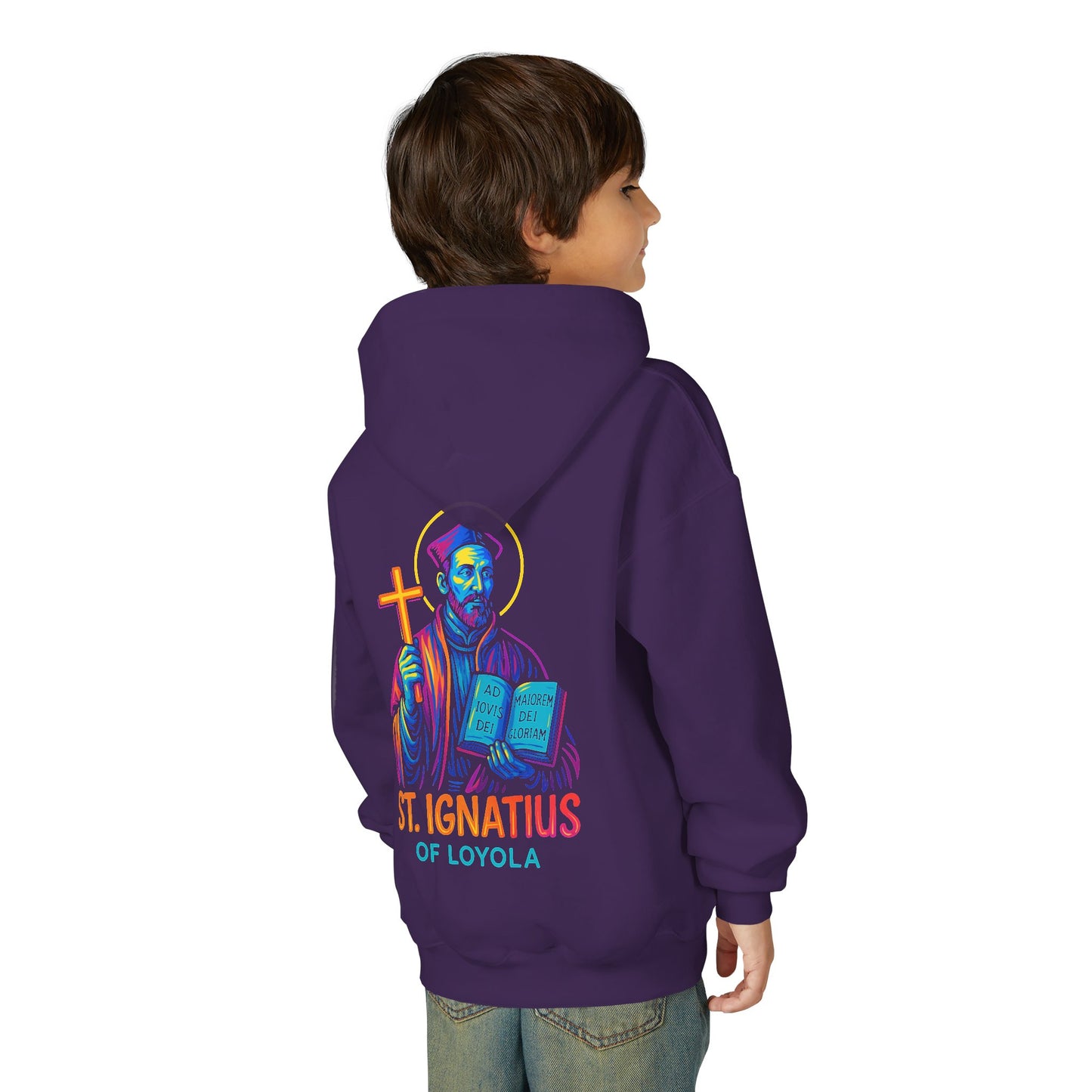 St. Ignatius of Loyola Youth Hoodie | Catholic Streetwear for Kids